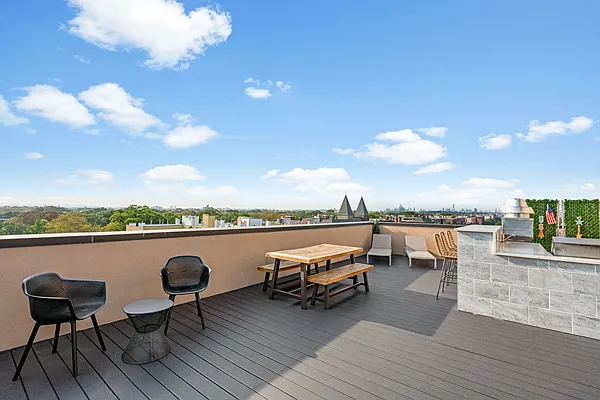 1673 Ocean Avenue, Unit PH4 Brooklyn, NY 11230 - Photo 8 of 13 a view of a terrace with seating space