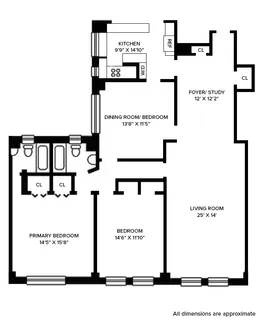 $2,195,000 | 330 West 72nd Street, Unit 7A | Upper West Side