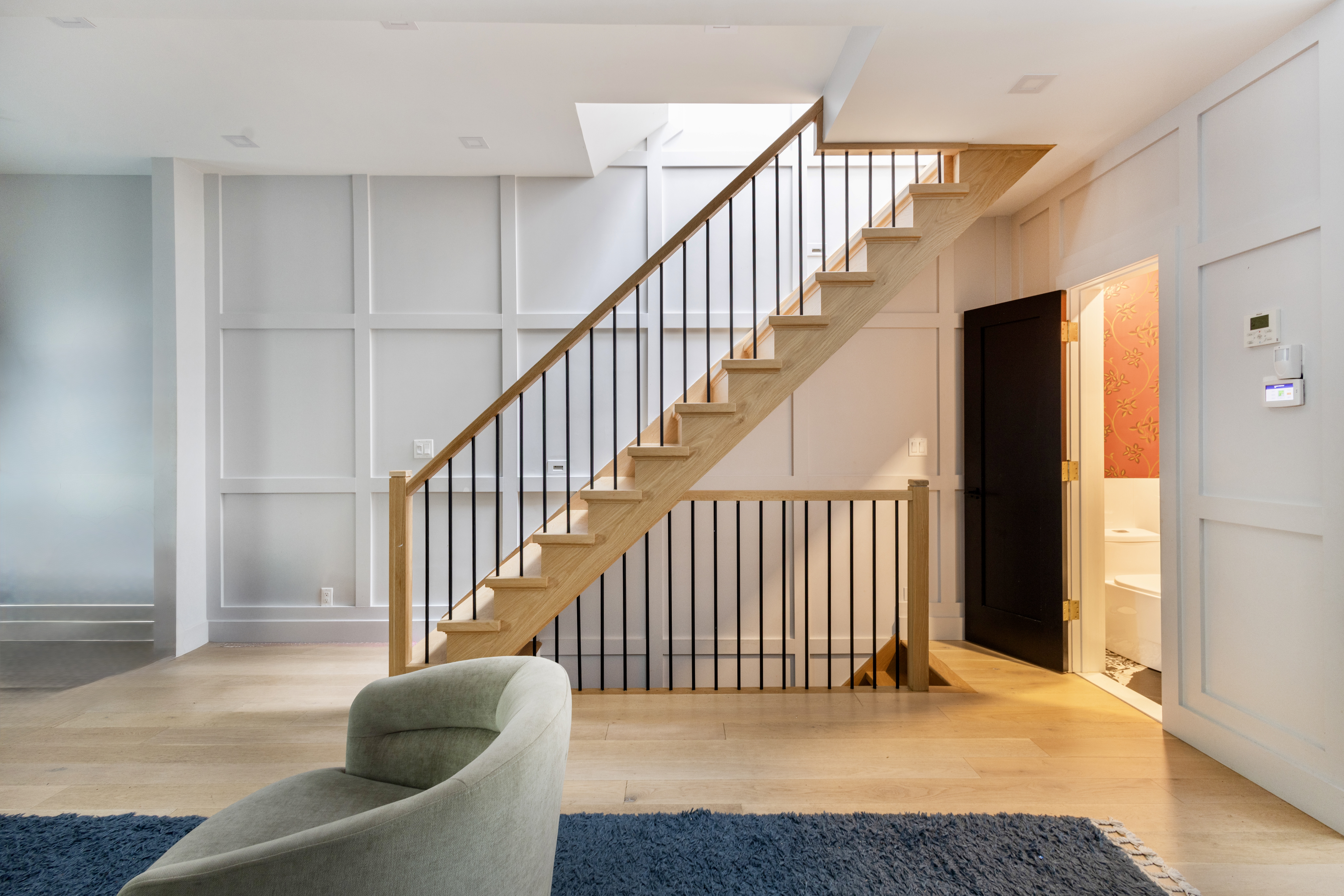 239 Winthrop Street Brooklyn, NY 11225 - Photo 3 of 20 a view of entryway and hall with wooden floor