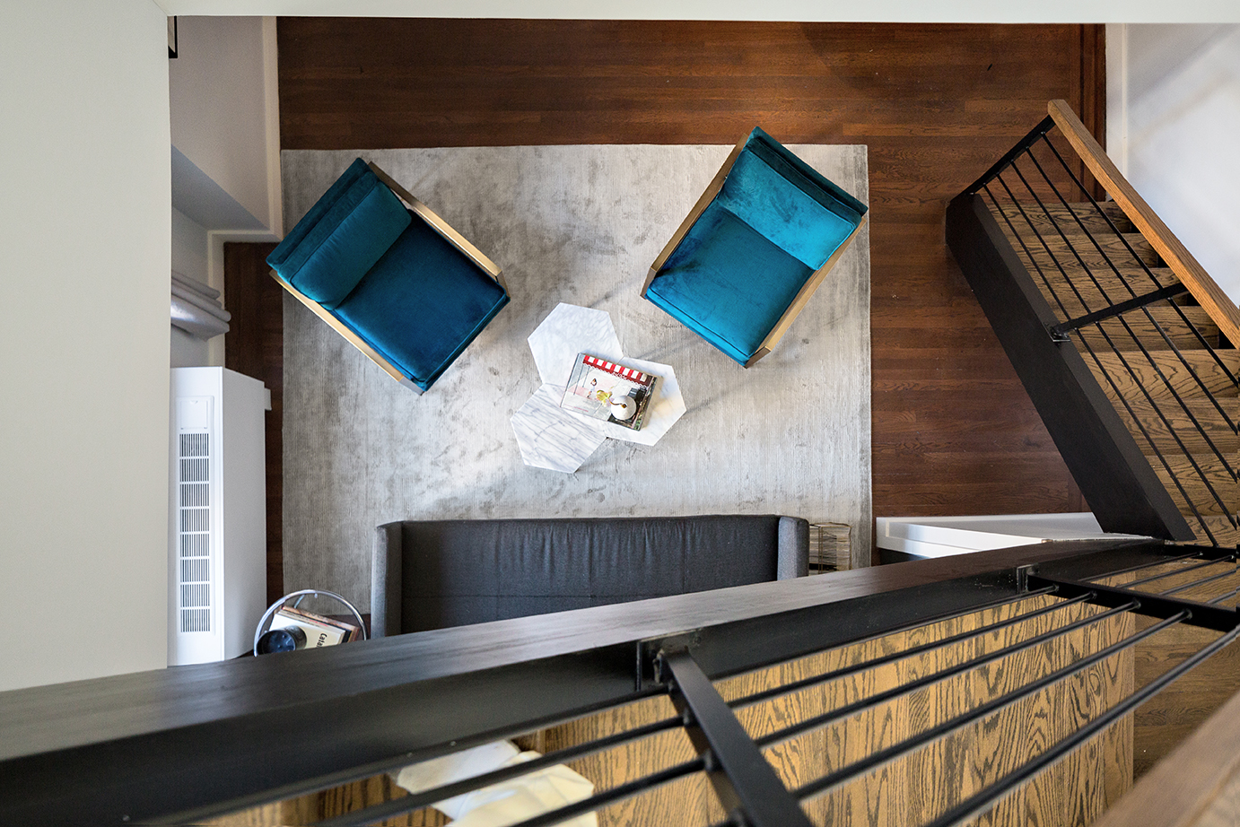 245 West 25th Street, Unit PHD Manhattan, NY 10001 - Photo 8 of 16 a view of wooden floor