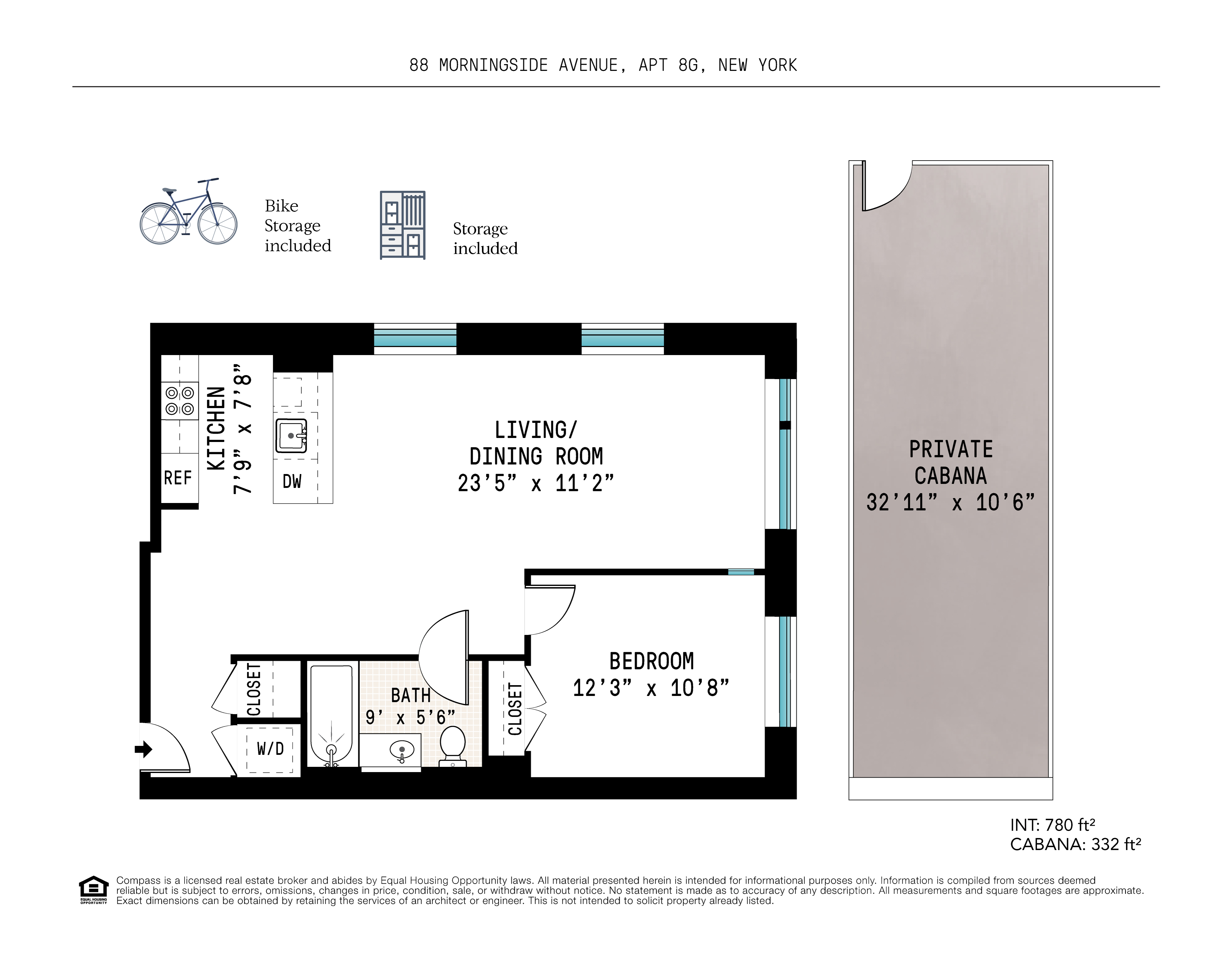 88 Morningside Avenue, Unit 8G Manhattan, NY 10027 - Photo 13 of 13 unknown