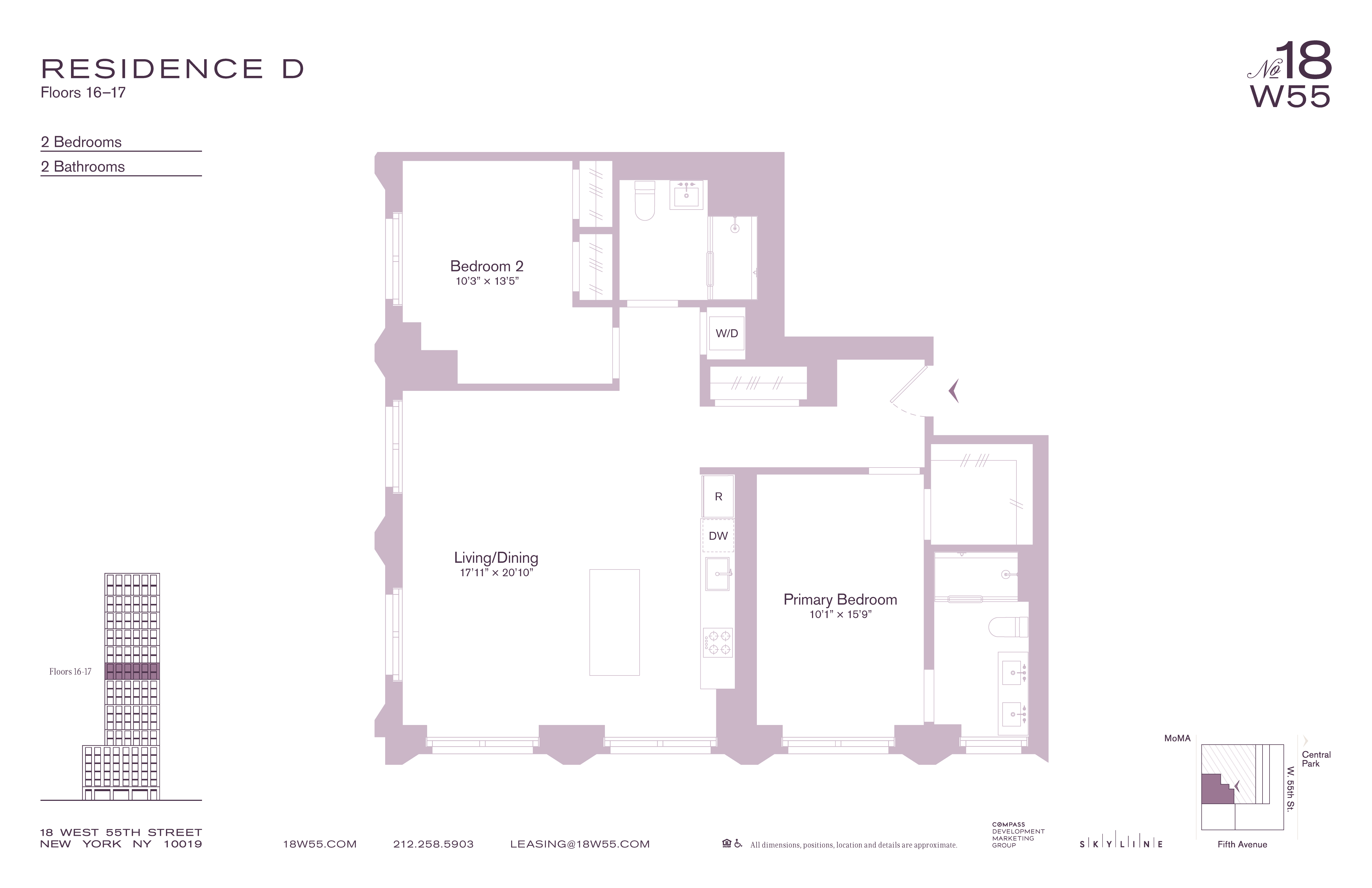 18 West 55th Street, Unit 16D Manhattan, NY 10019 - Photo 9 of 9