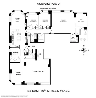 $4,995,000 | 188 East 76th Street, Unit 5ABC | Lenox Hill