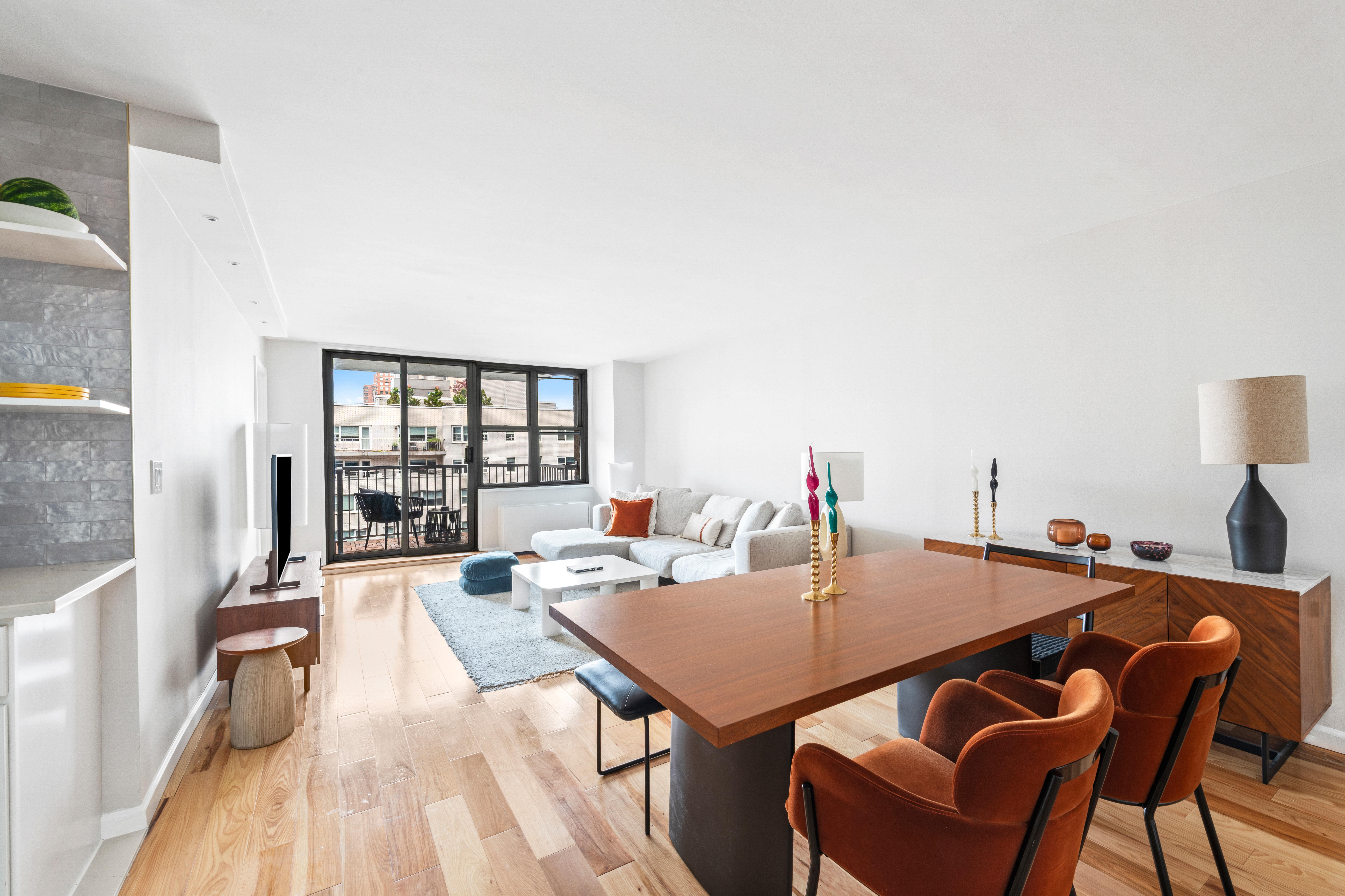 444 East 86th Street, Unit 16B Manhattan, NY 10028 - Photo 2 of 14 a view of a dining room with furniture and window