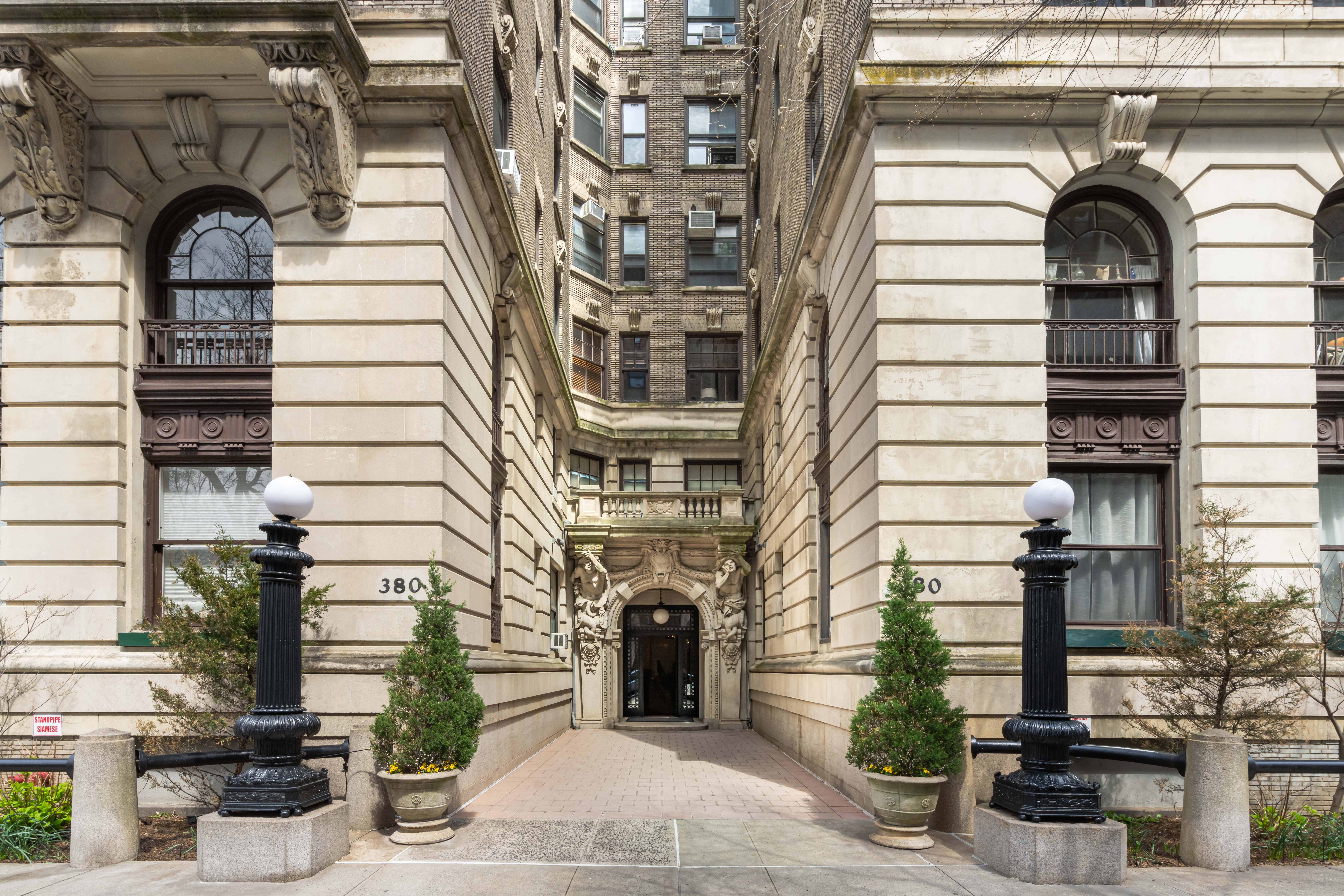 380 Riverside Drive, Unit 7B Manhattan, NY 10025 - Photo 9 of 12 a view of building with view of a house