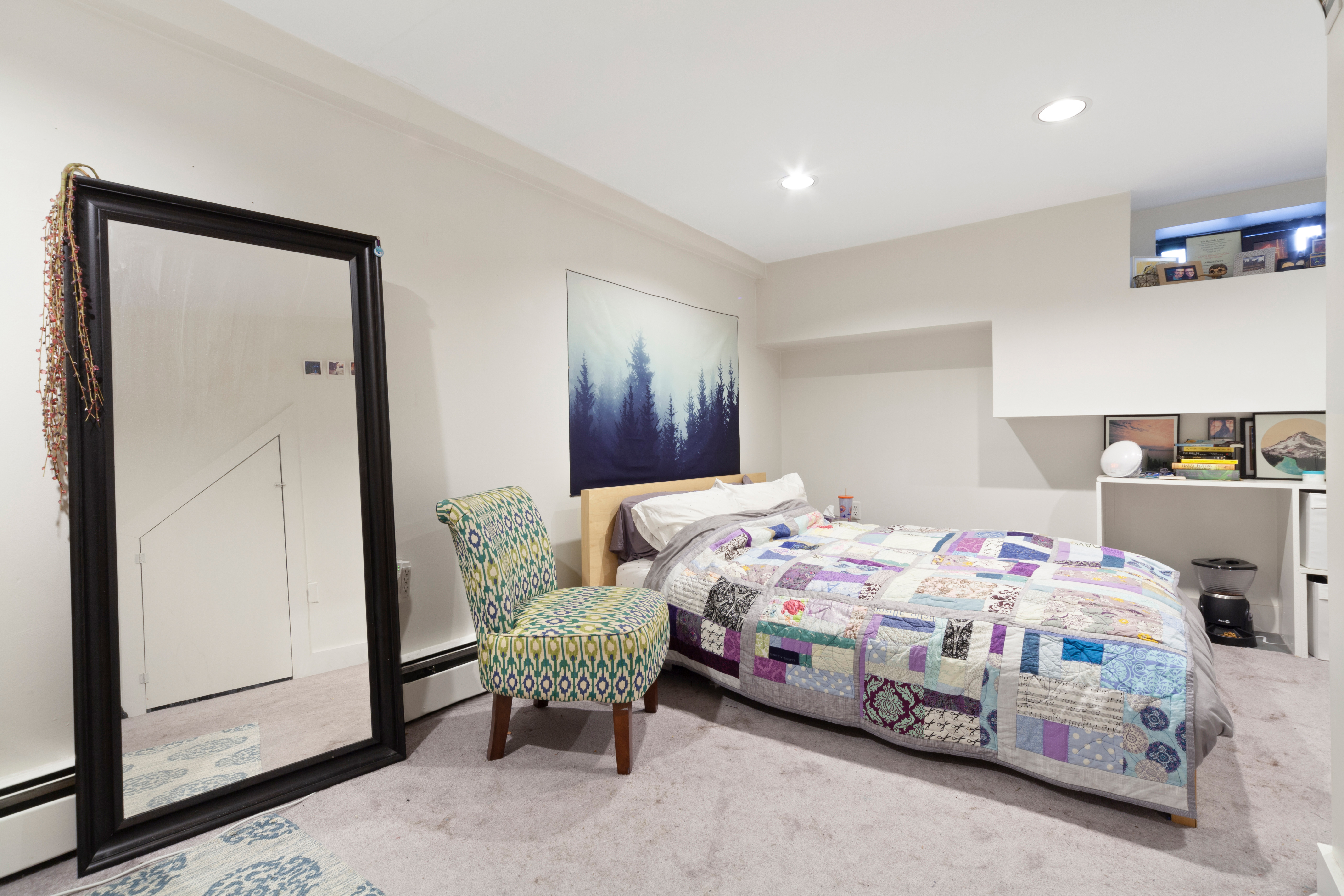 2116 Dorchester Road, Unit 1I Brooklyn, NY 11226 - Photo 8 of 15 a bedroom with bed and a window