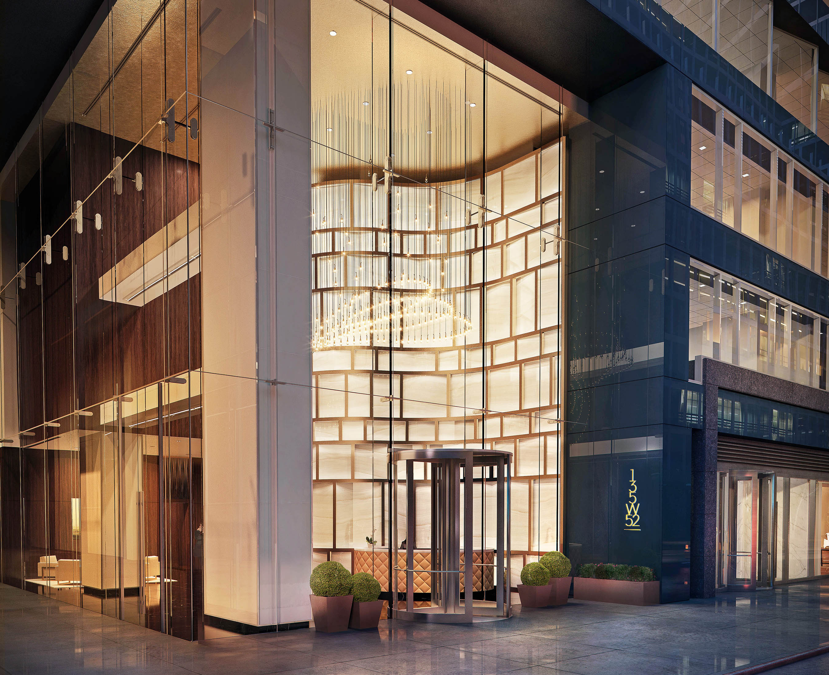 135 West 52nd Street, Unit 23C Manhattan, NY 10019 - Photo 13 of 19 a view of front door