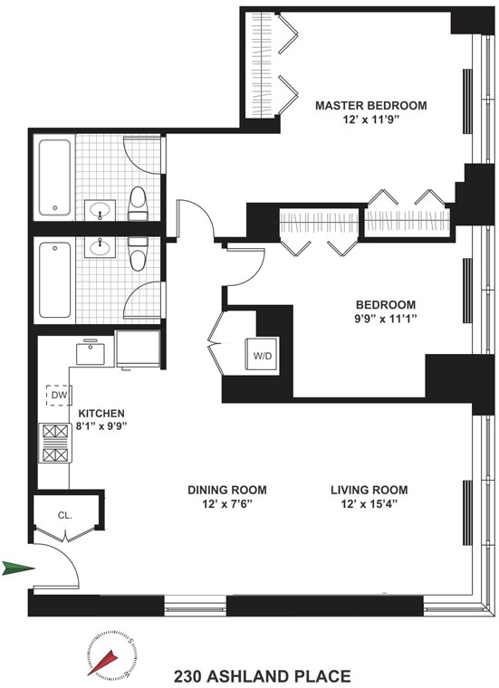 230 Ashland Place, Unit 9D Brooklyn, NY 11217 - Photo 10 of 10 Gallery Image 10
