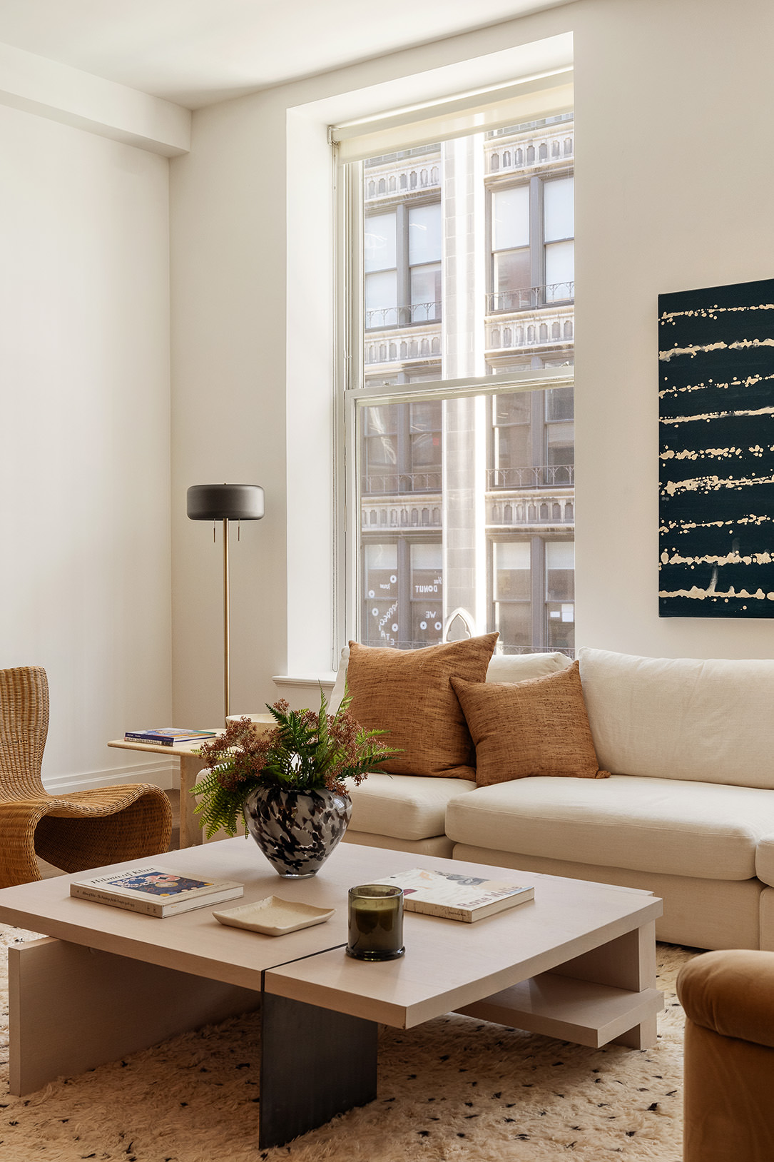 42 East 20th Street, Unit 4AD Manhattan, NY 10003 - Photo 6 of 19 a living room with furniture and a window