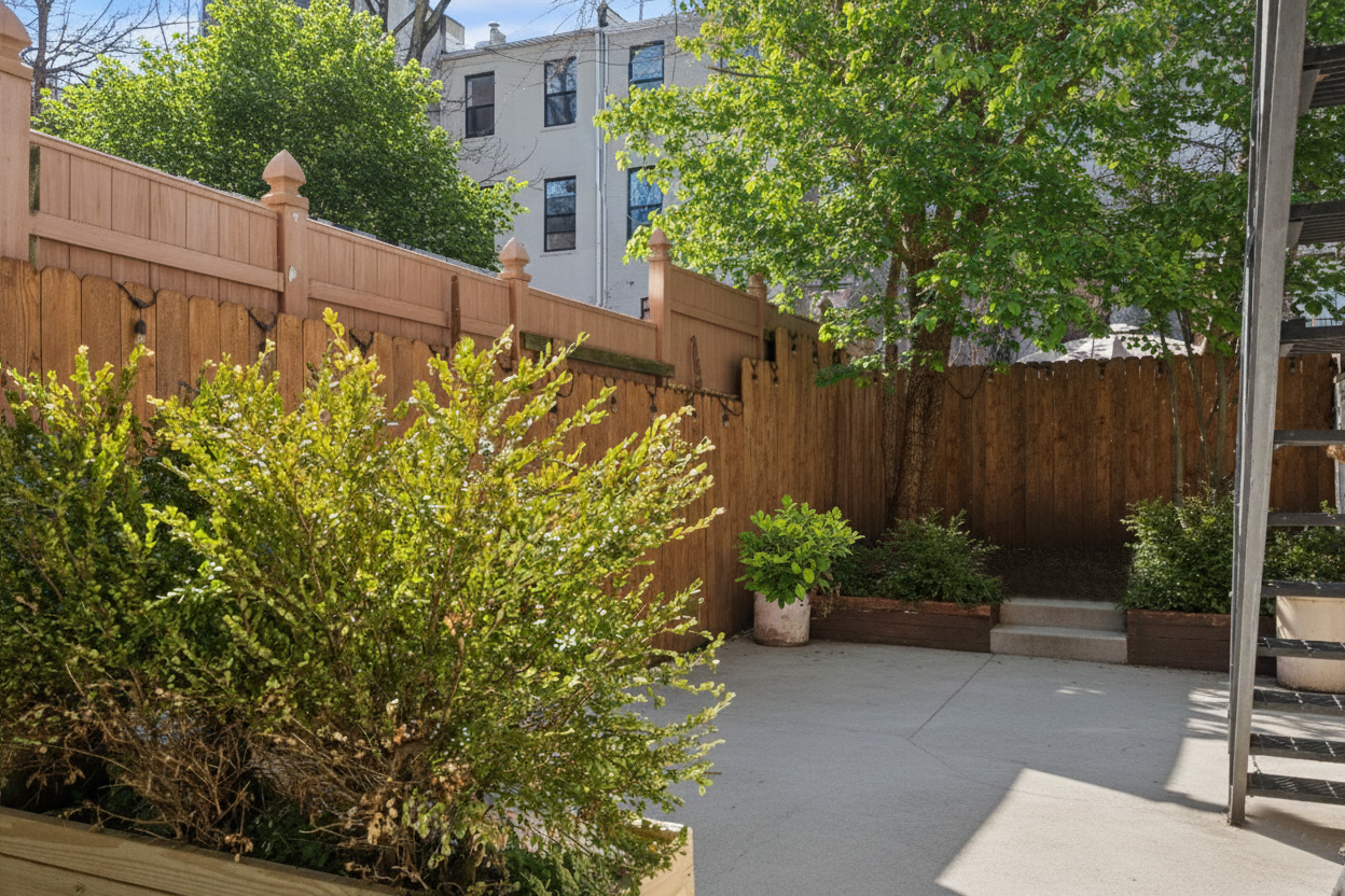 318 West 140th Street, Unit GARDEN Manhattan, NY 10030 - Photo 9 of 12 a view of a garden with plants