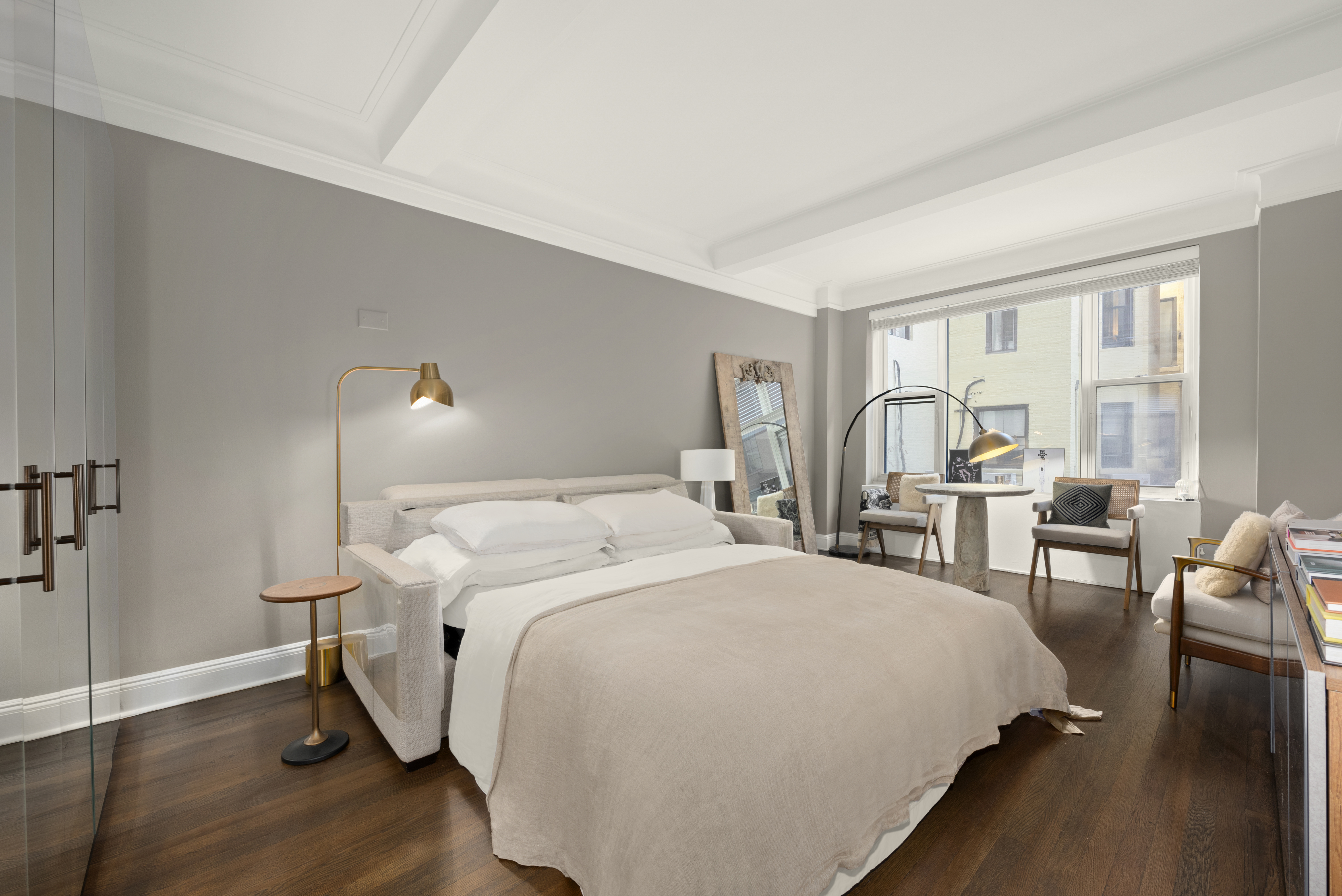 7 Park Avenue, Unit 2H Manhattan, NY 10016 - Photo 2 of 11 a bed room with a bed and a chair