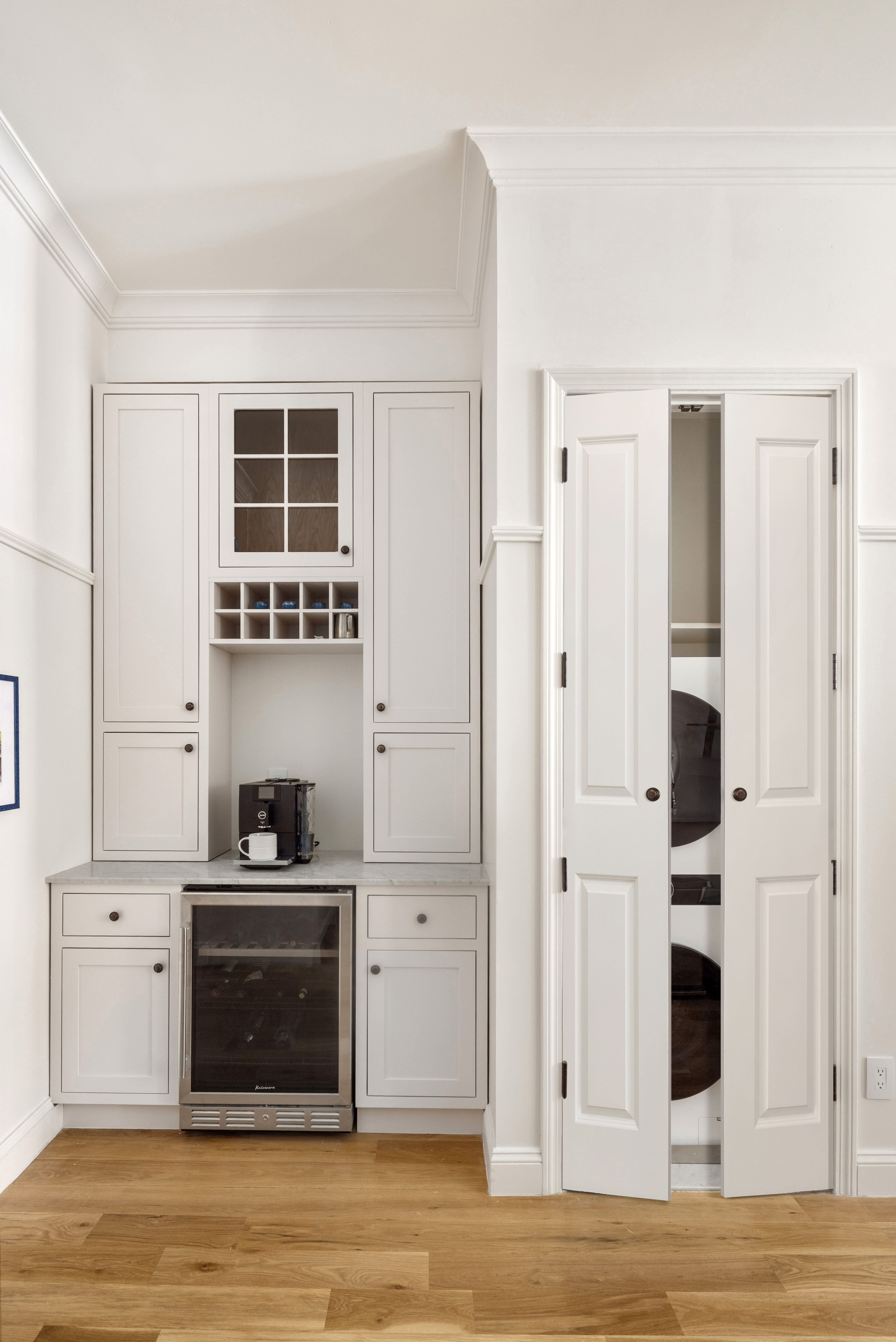75 8th Avenue, Unit PARLOR Brooklyn, NY 11215 - Photo 6 of 15 a kitchen with stainless steel appliances a stove and a refrigerator