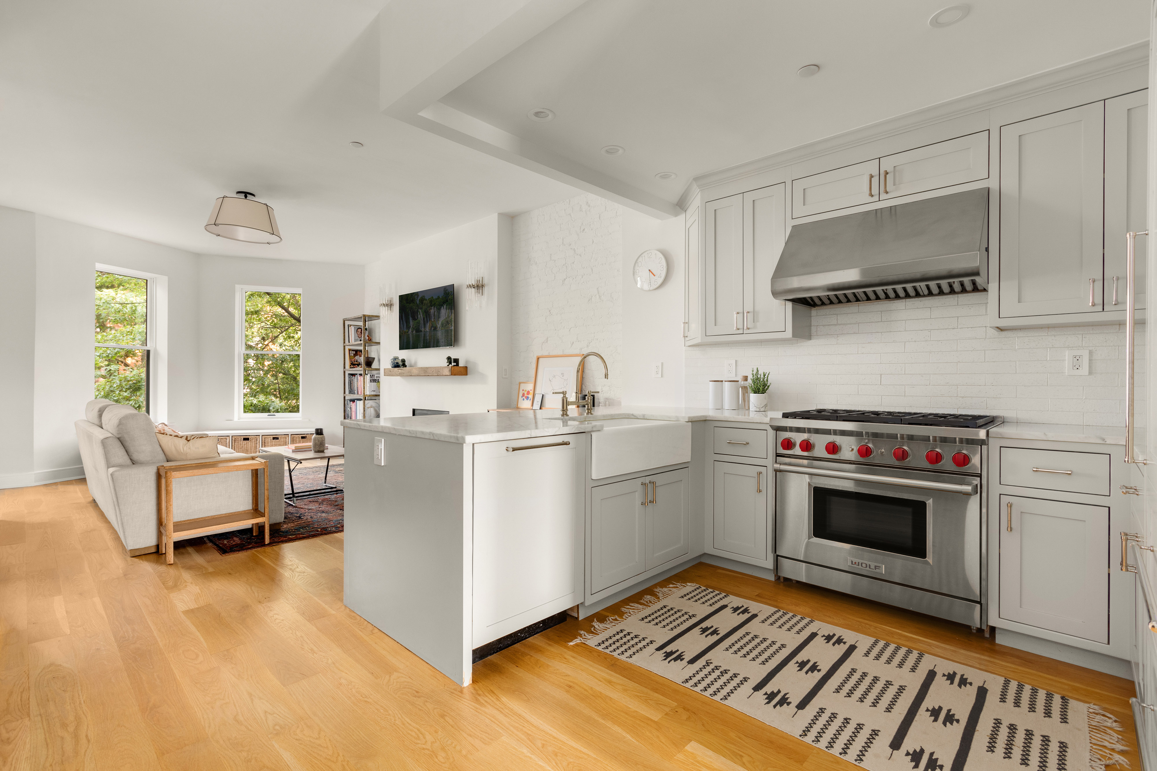 352 6th Avenue, Unit 3 Brooklyn, NY 11215 - Photo 6 of 14 a kitchen with a stove and a sink