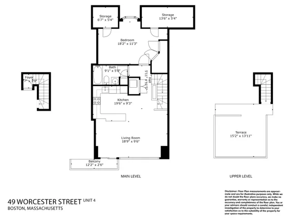 $799,000 | 49 Worcester Street, Unit 4, Boston, MA 02118