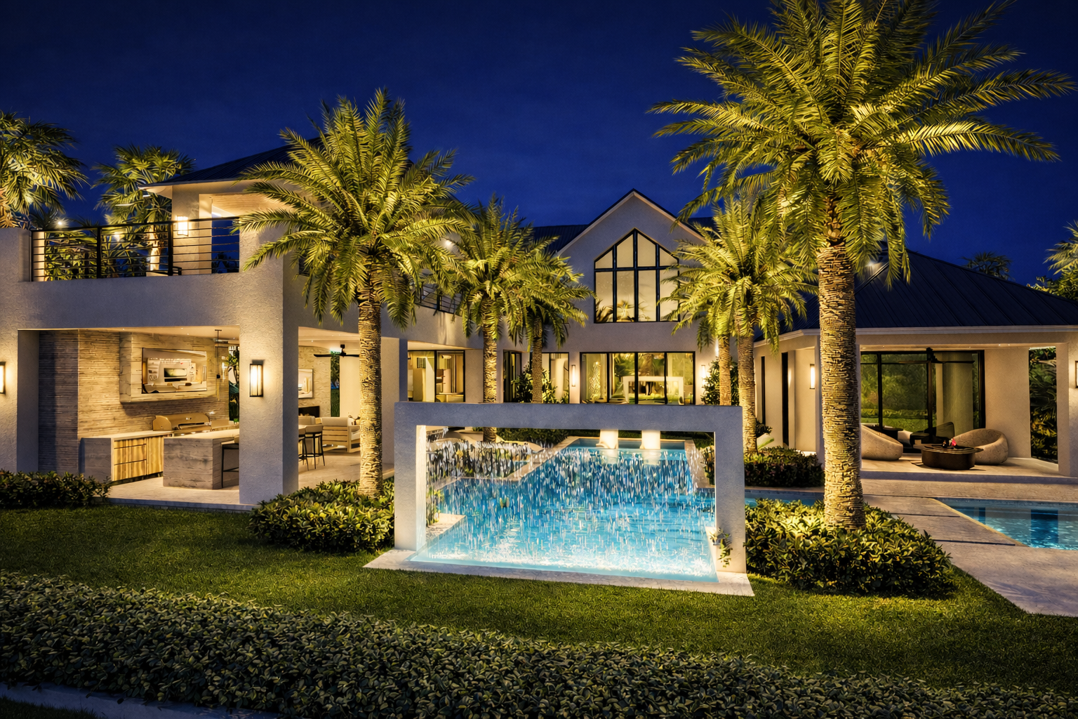 3 Hudson Avenue Ocean Ridge, FL 33435 - Photo 10 of 23 a view of a house with a yard and potted plants