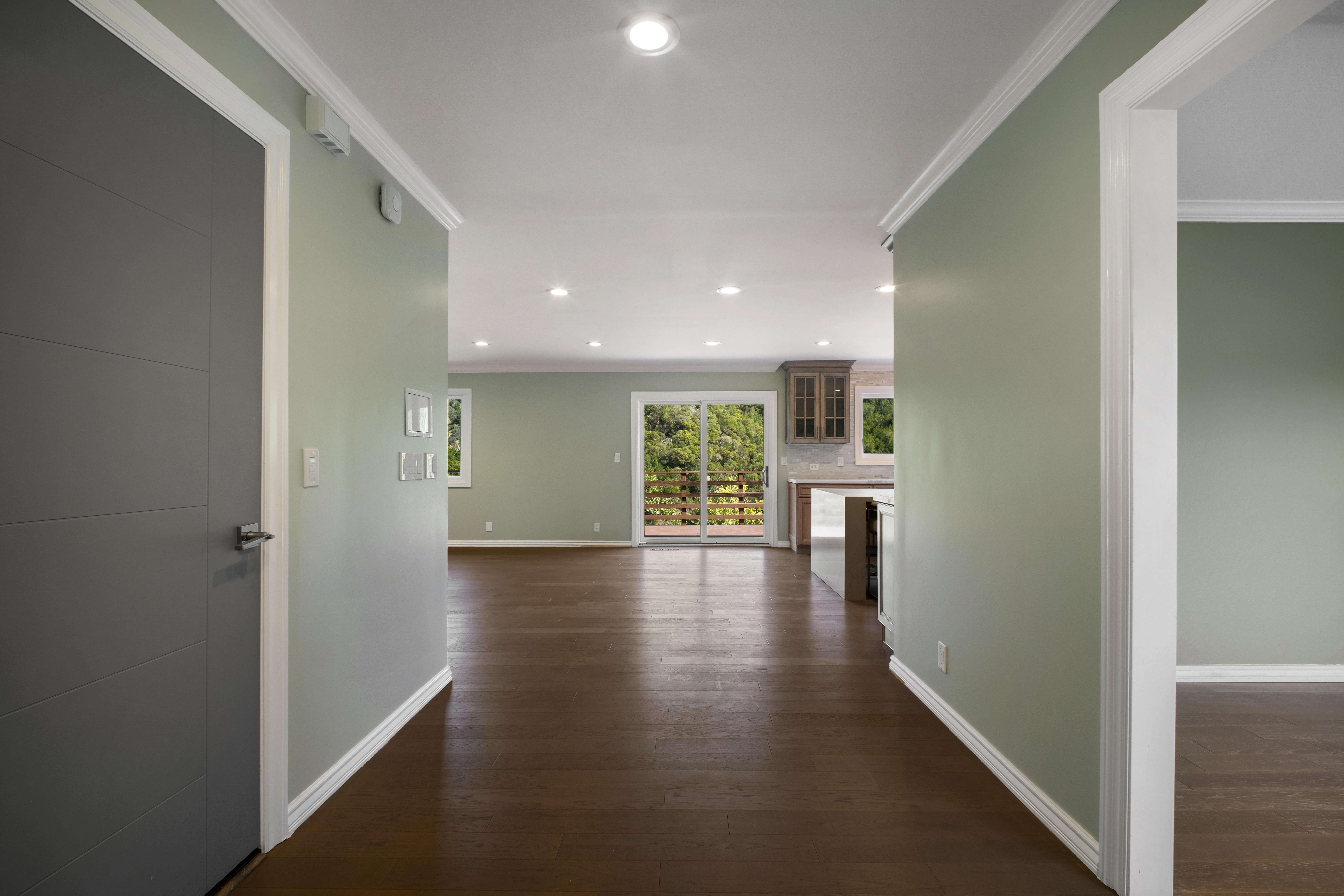 62 Oakdale Avenue San Rafael, CA 94901 - Photo 19 of 32 an empty room with wooden floor and windows
