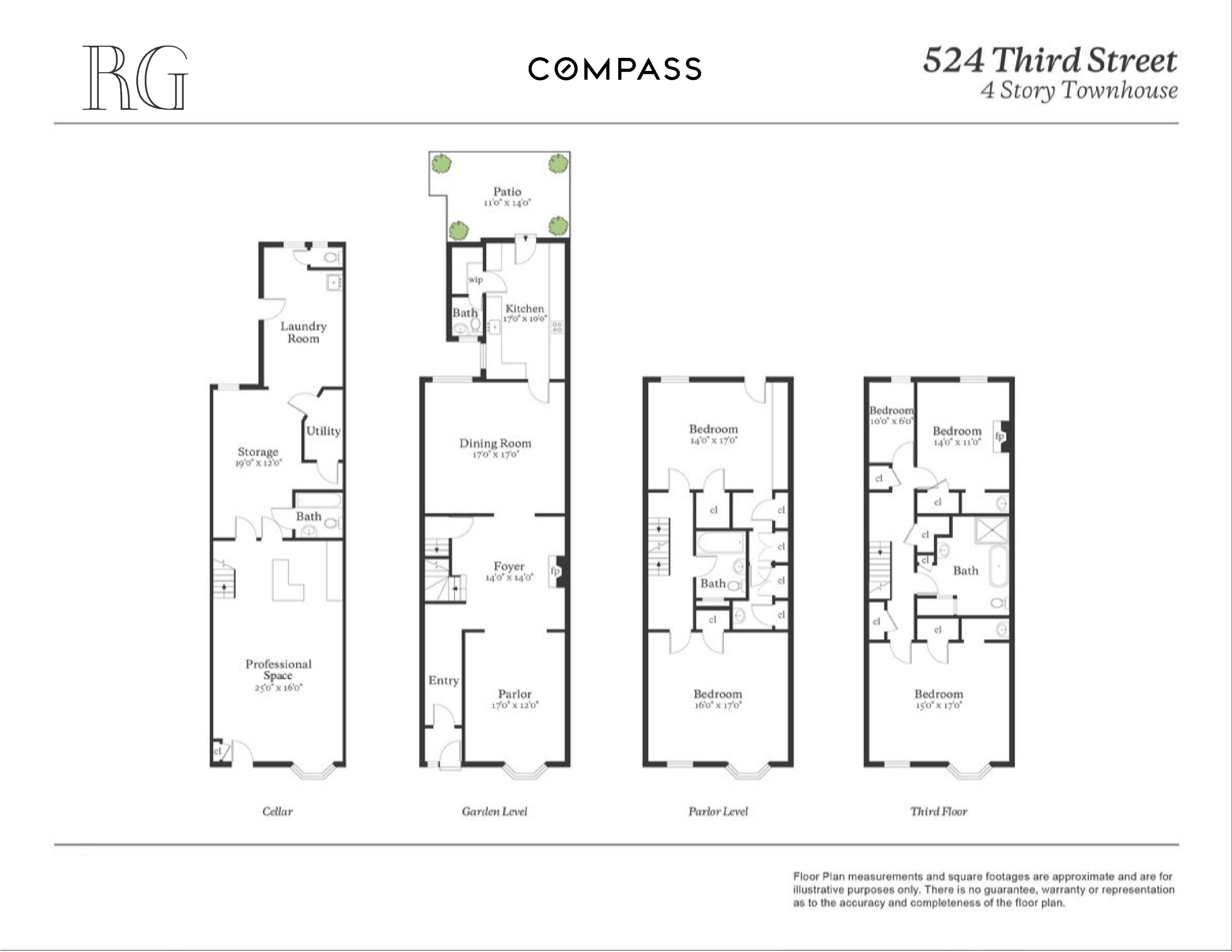 524 3rd Street Brooklyn, NY 11215 - Photo 18 of 18 a picture of a room