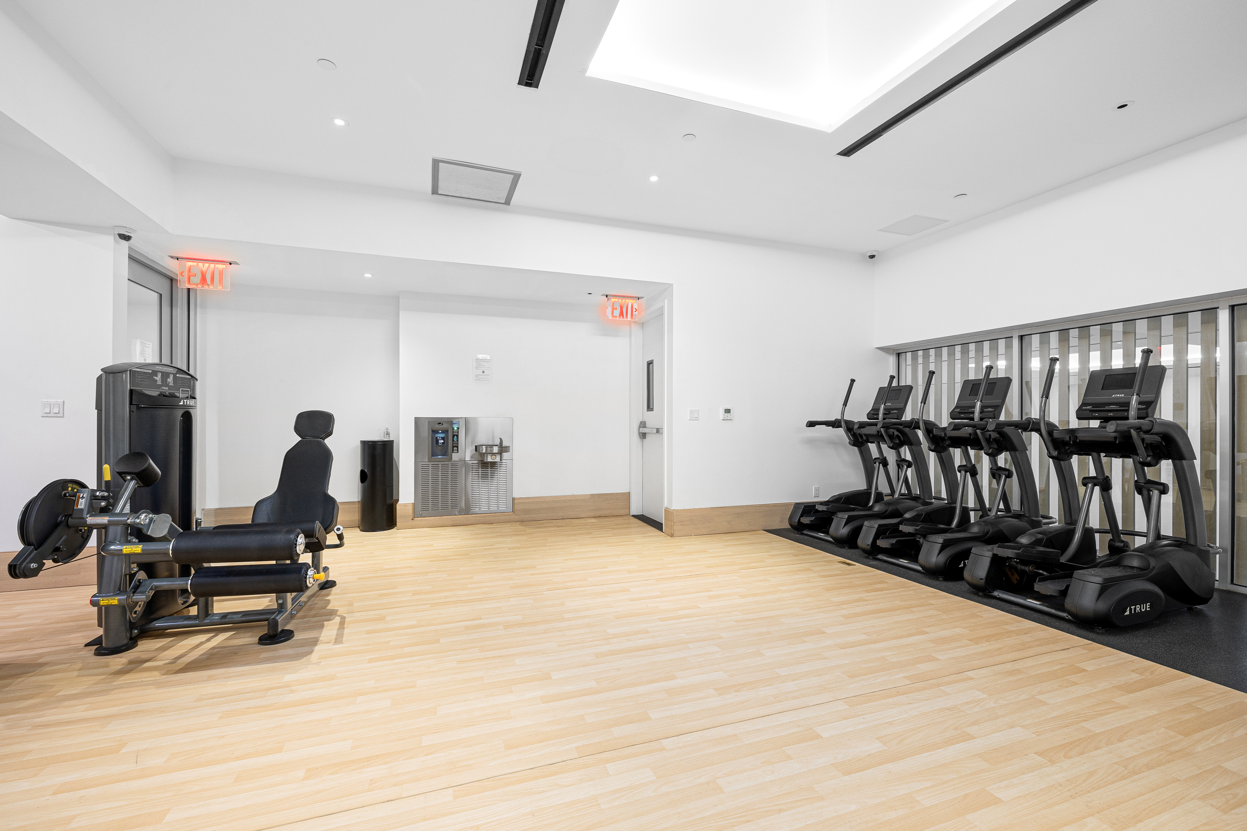 300 West 122nd Street, Unit 4F Manhattan, NY 10027 - Photo 20 of 32 a view of a room with gym equipment
