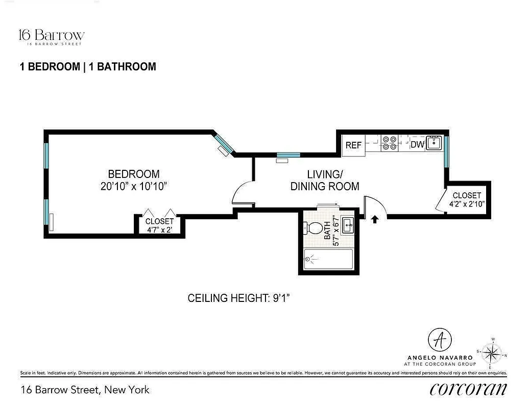 16 Barrow Street, Unit 3B Manhattan, NY 10014 - Photo 7 of 7