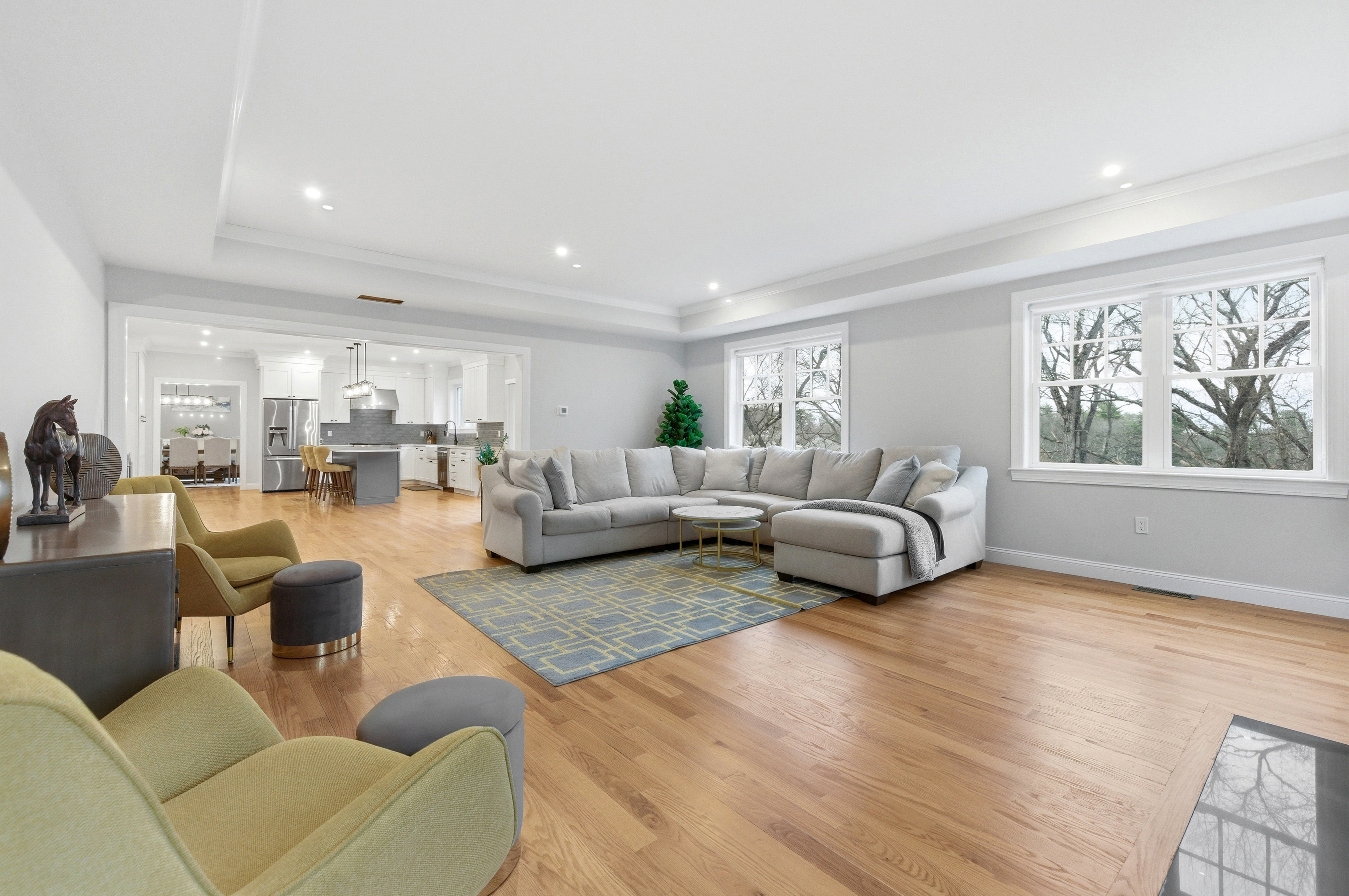 41 Peach Orchard Road Burlington, MA 01803 - Photo 3 of 15 a living room with furniture and a large window