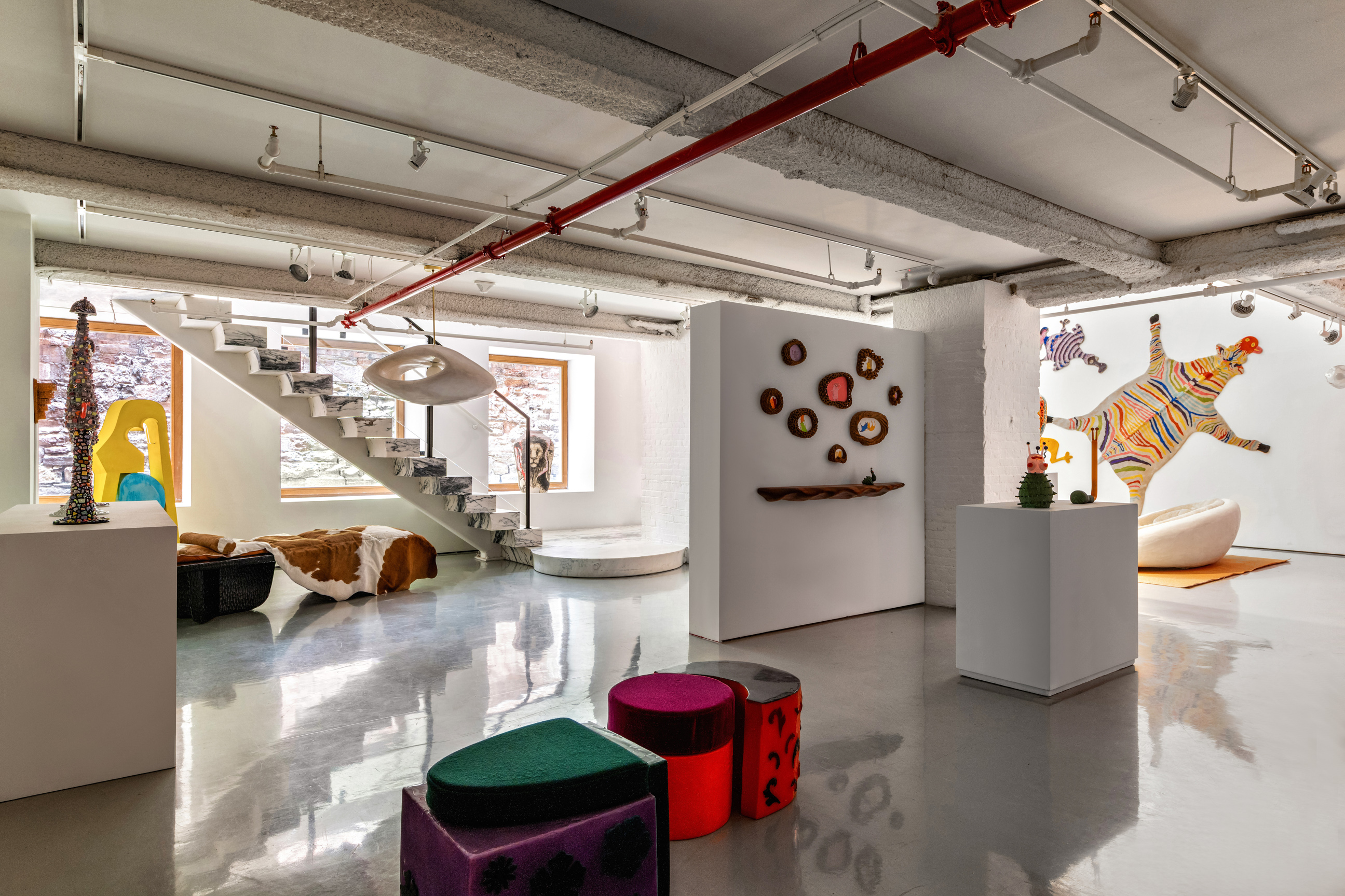 64 White Street, Unit RETAIL Manhattan, NY 10013 - Photo 18 of 21 a living room with furniture and a couch