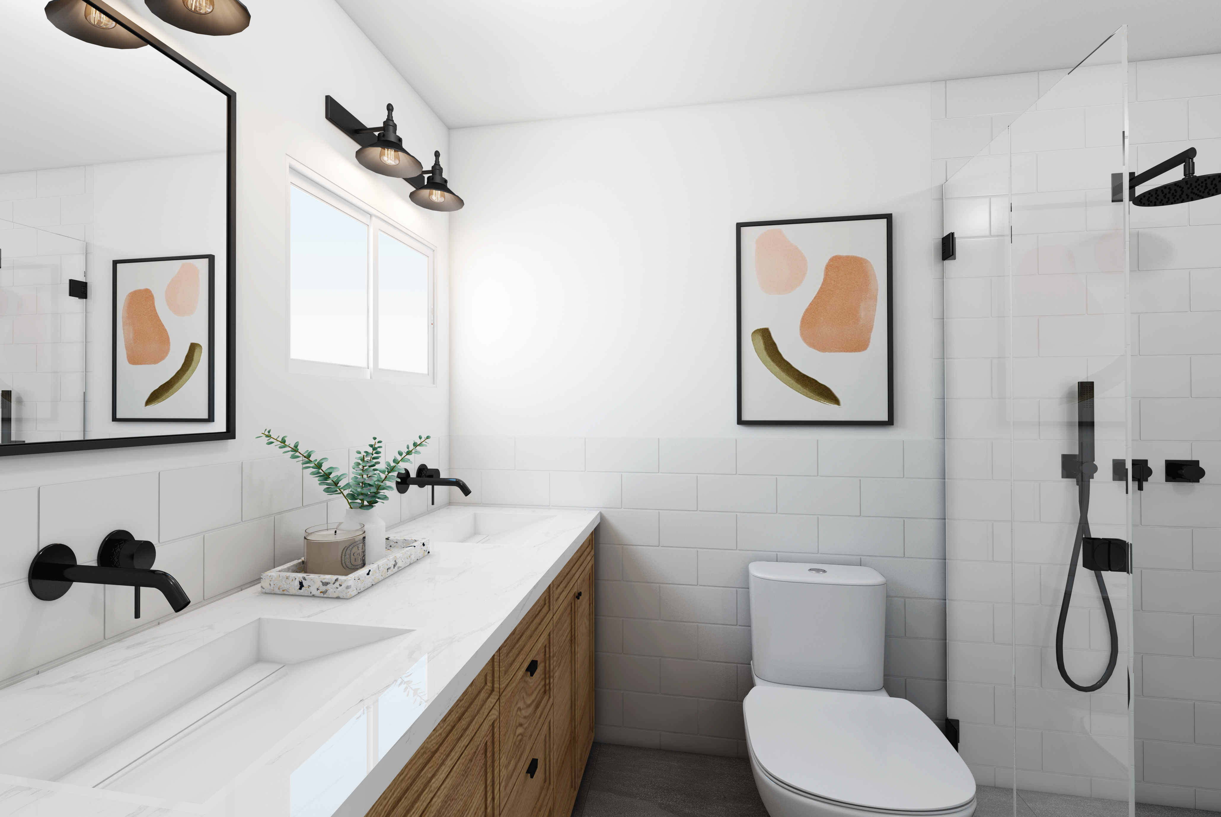 3755 Henry Hudson Parkway West, Unit 3F Bronx, NY 10463 - Photo 13 of 17 a bathroom with a toilet sink and mirror
