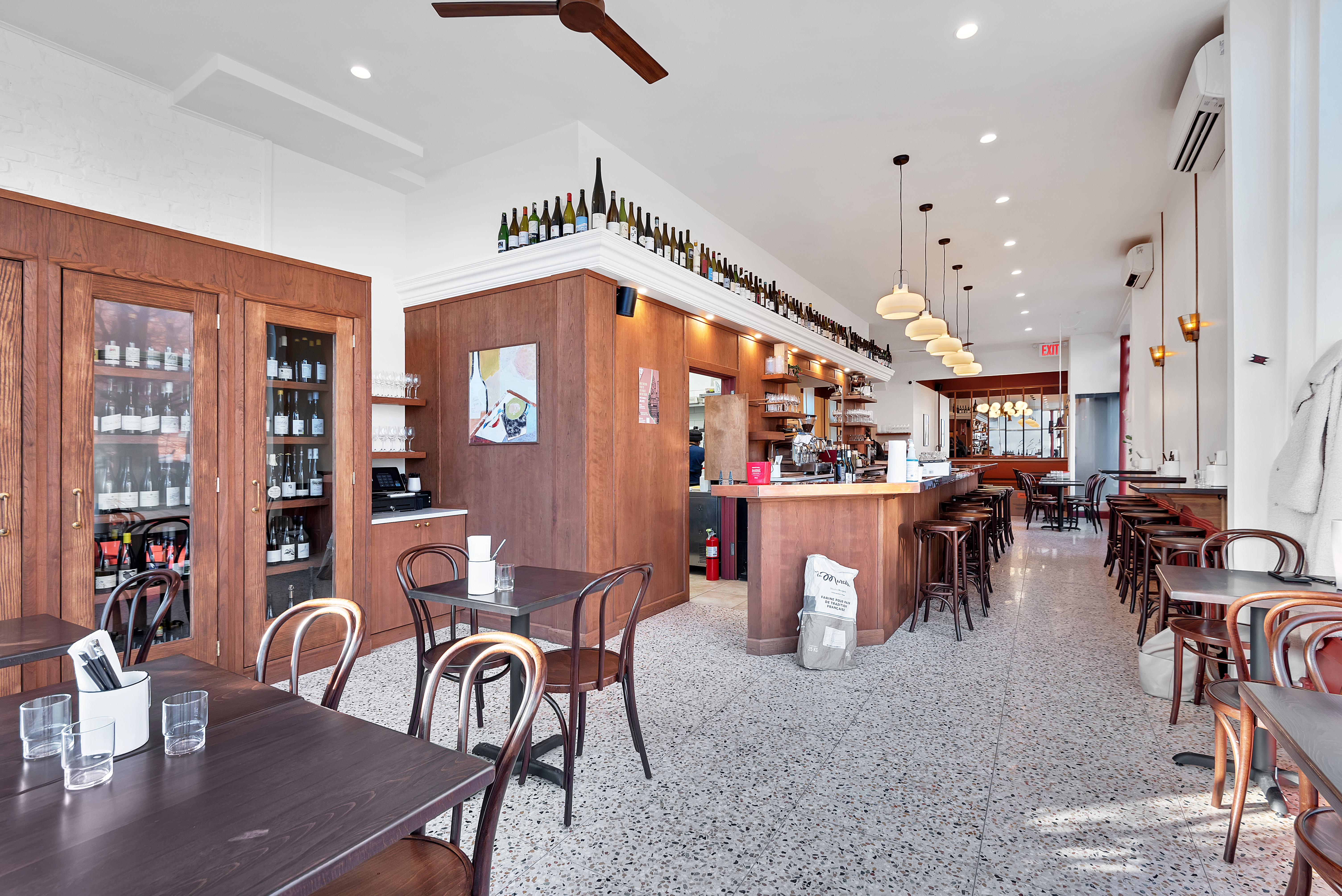 39 Clifton Place Brooklyn, NY 11238 - Photo 5 of 32 a dining room with furniture and a chandelier