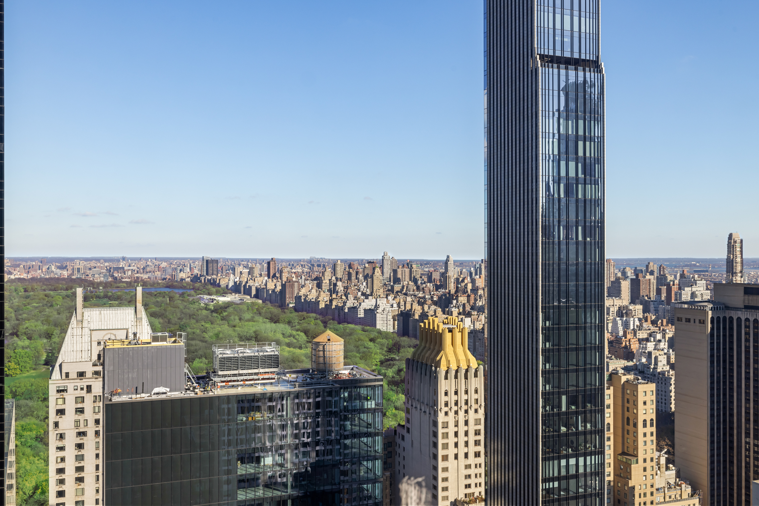 150 West 56th Street, Unit 4802 Manhattan, NY 10019 - Photo 12 of 13 a view of balcony with city view