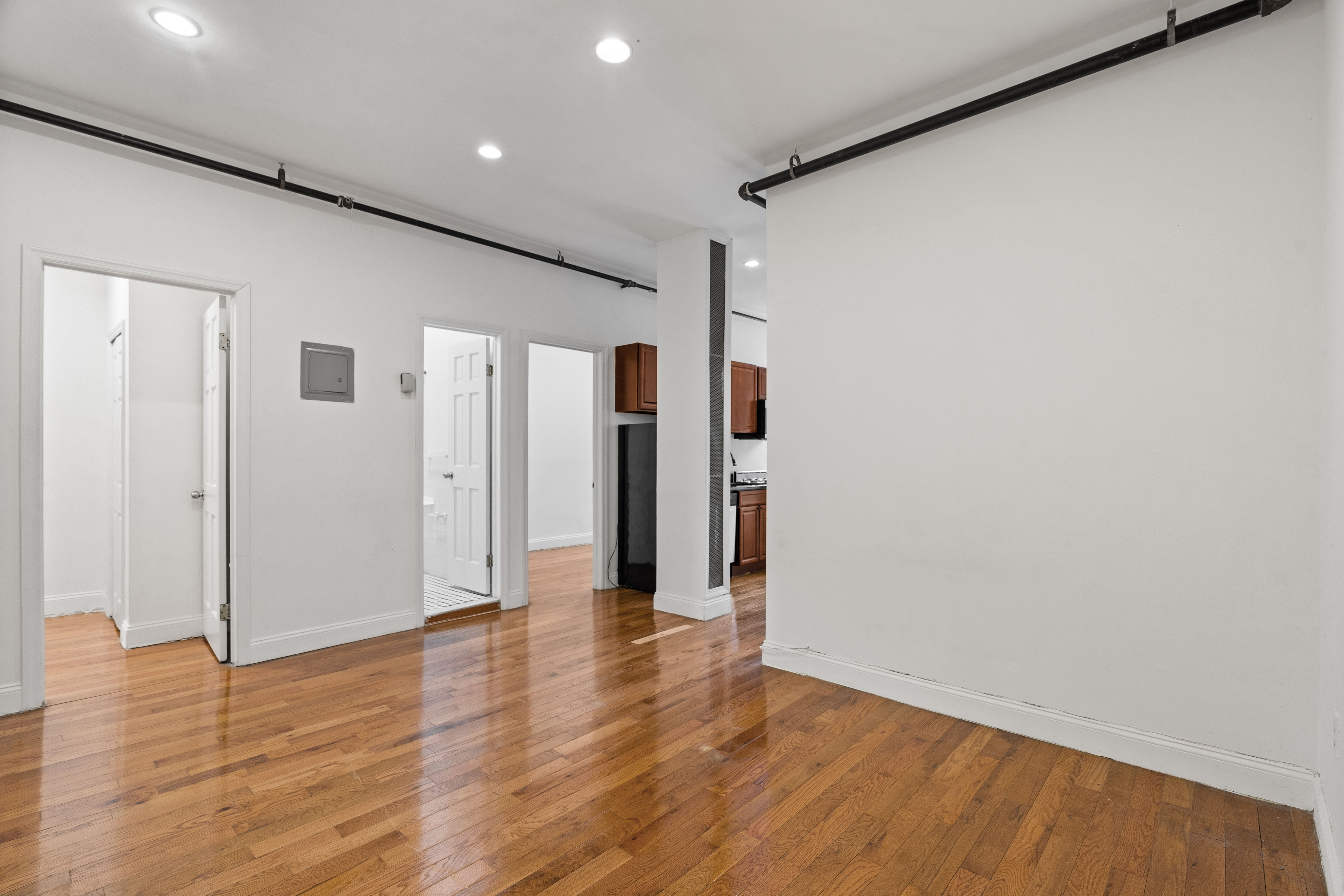 31 St Marks Place, Unit 1 Manhattan, NY 10003 - Photo 2 of 11 a view of a livingroom with wooden floor