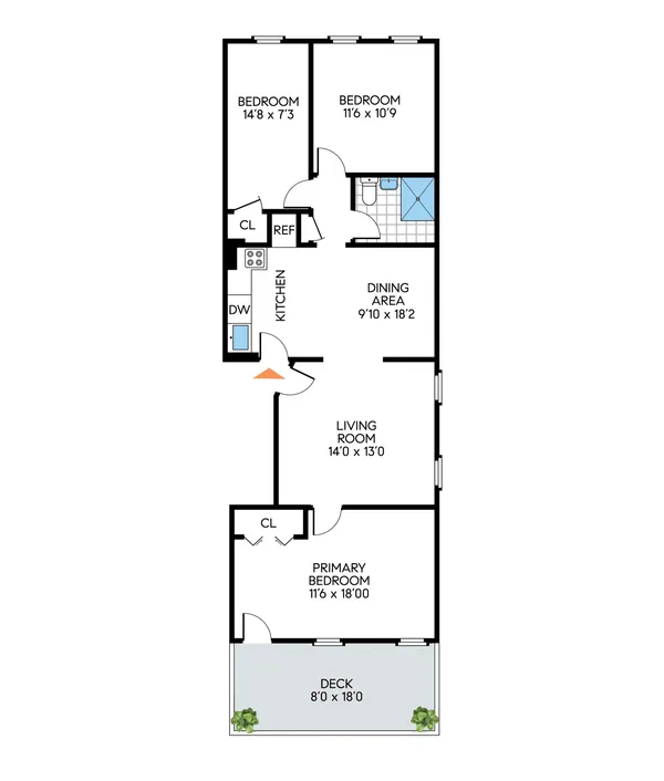 $4,000 | 32 Chester Avenue, Unit 2 | Kensington