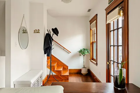 a view of an entryway