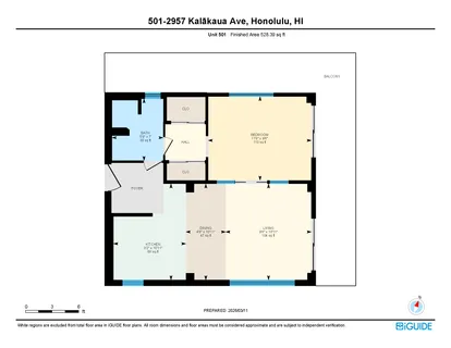 $700,000 | 2957 Kalākaua Avenue, Unit 501, Honolulu, HI 96815