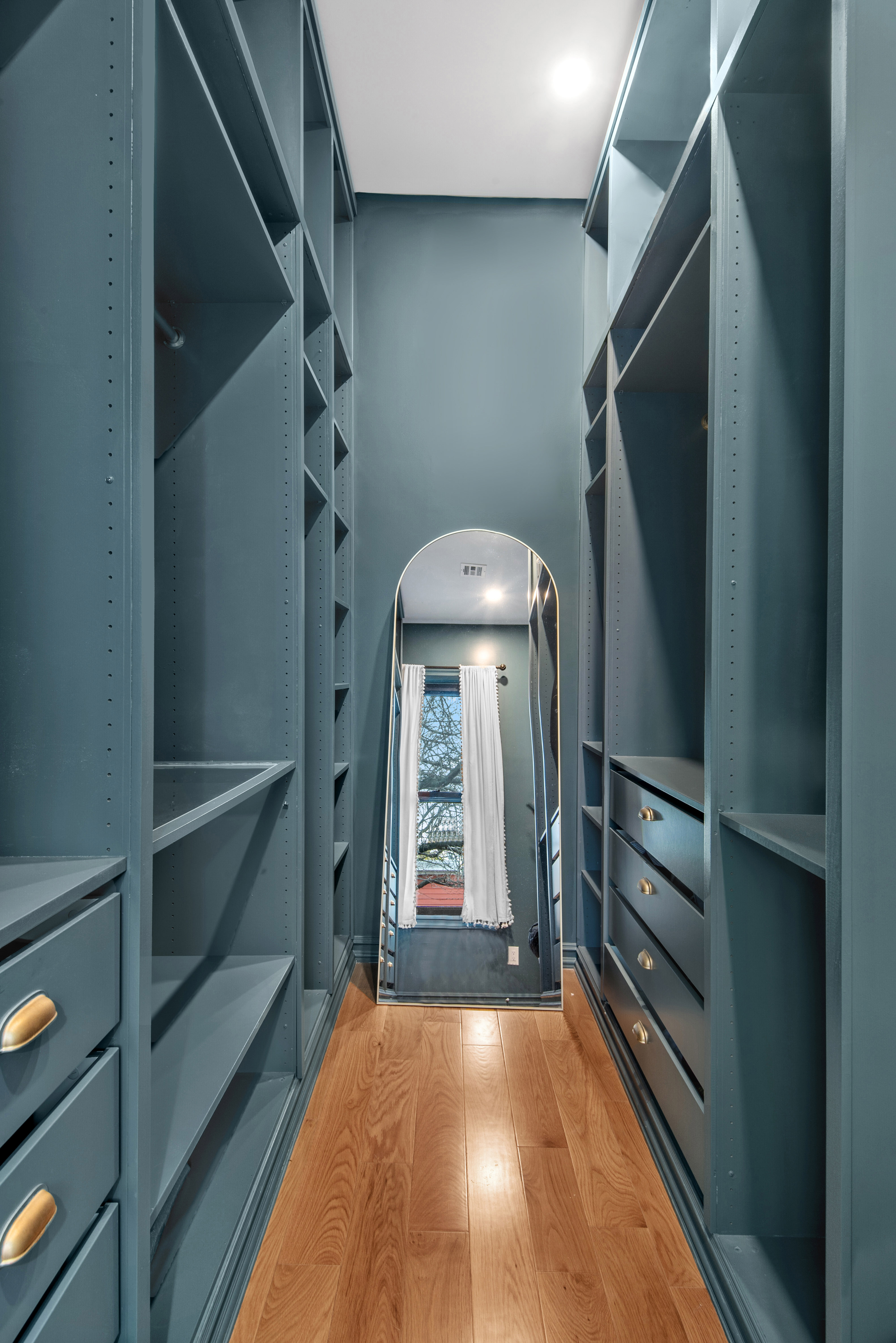 30 Weirfield Street Brooklyn, NY 11221 - Photo 12 of 29 a view of a hallway with wooden floor and entryway