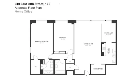 $1,395,000 | 310 East 70th Street, Unit 10E | Lenox Hill
