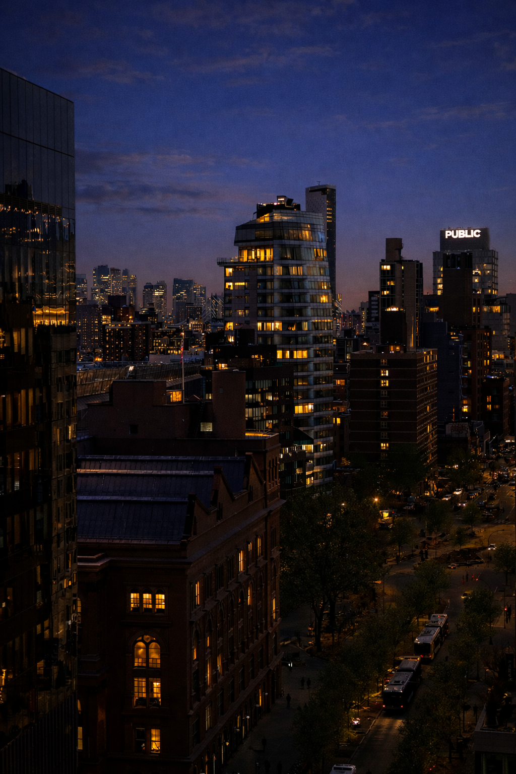 70 East 10th Street, Unit 20C Manhattan, NY 10003 - Photo 8 of 24 a city view