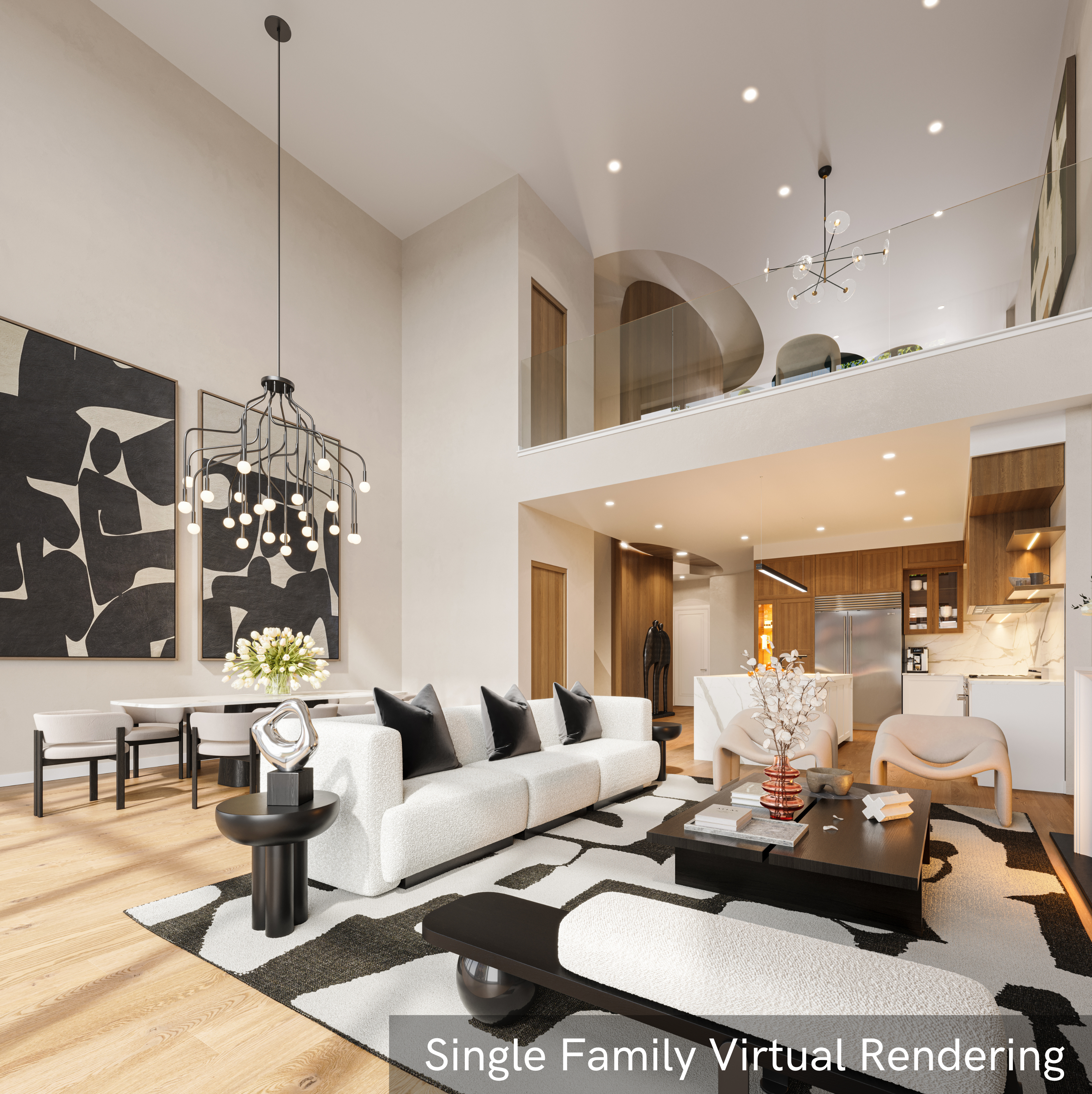 120 East 19th Street Manhattan, NY 10003 - Photo 30 of 33 a living room with furniture and flowers