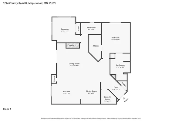 $249,900 | 1244 County Rd D East, Unit 206, St. Paul, MN 55109