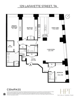 $4,295,000 | 129 Lafayette Street, Unit 7A | SoHo