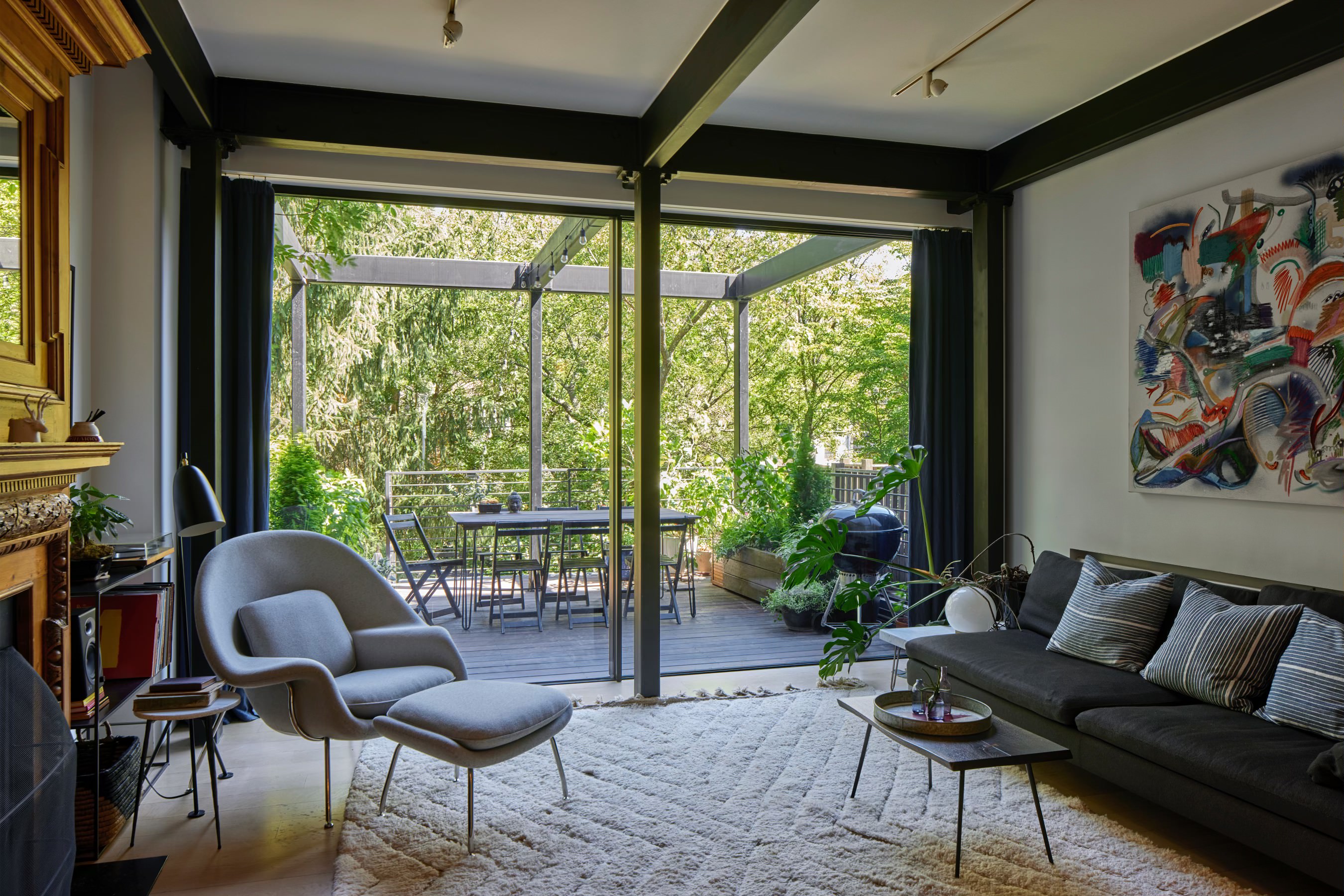 171 Garfield Place Brooklyn, NY 11215 - Photo 11 of 19 a living room with furniture and a large window