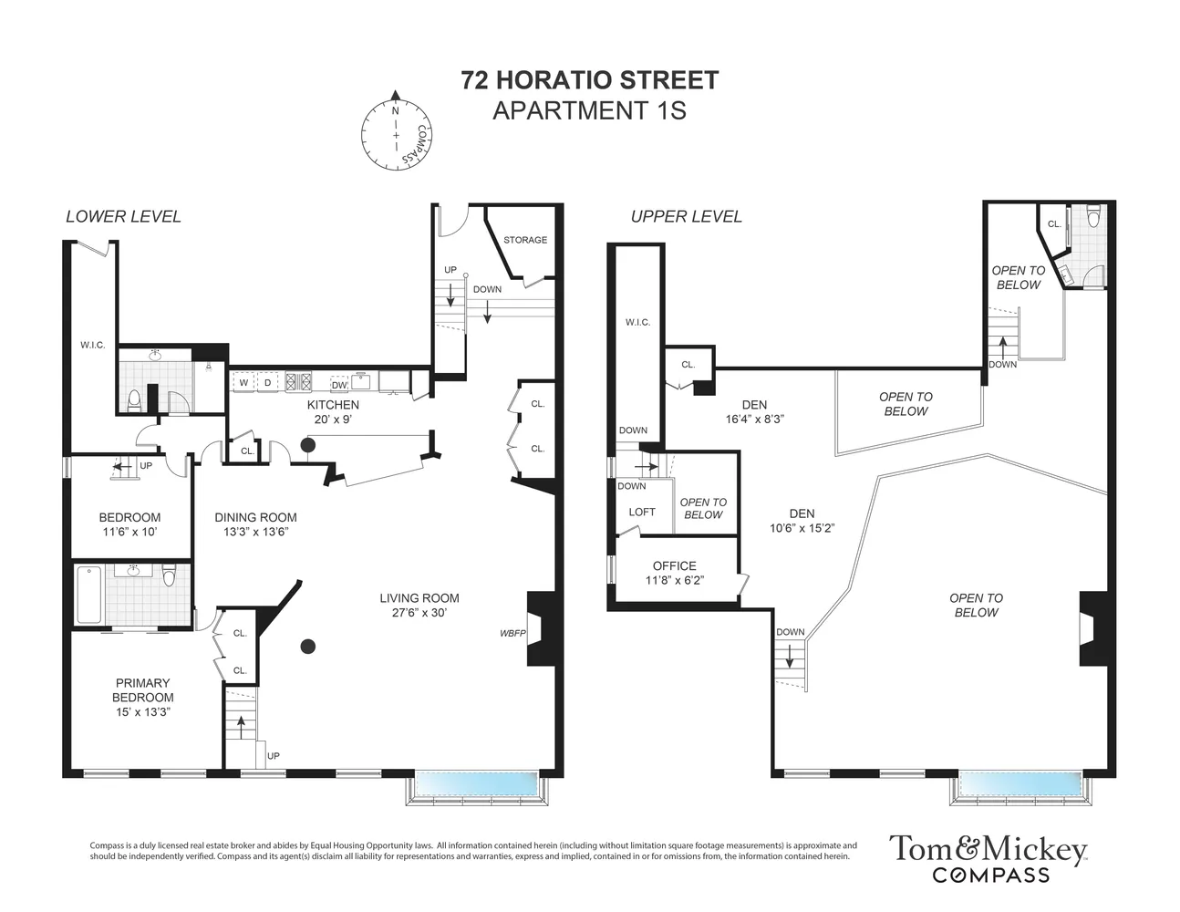 $5,495,000 | 72 Horatio Street, Unit 1S | West Village