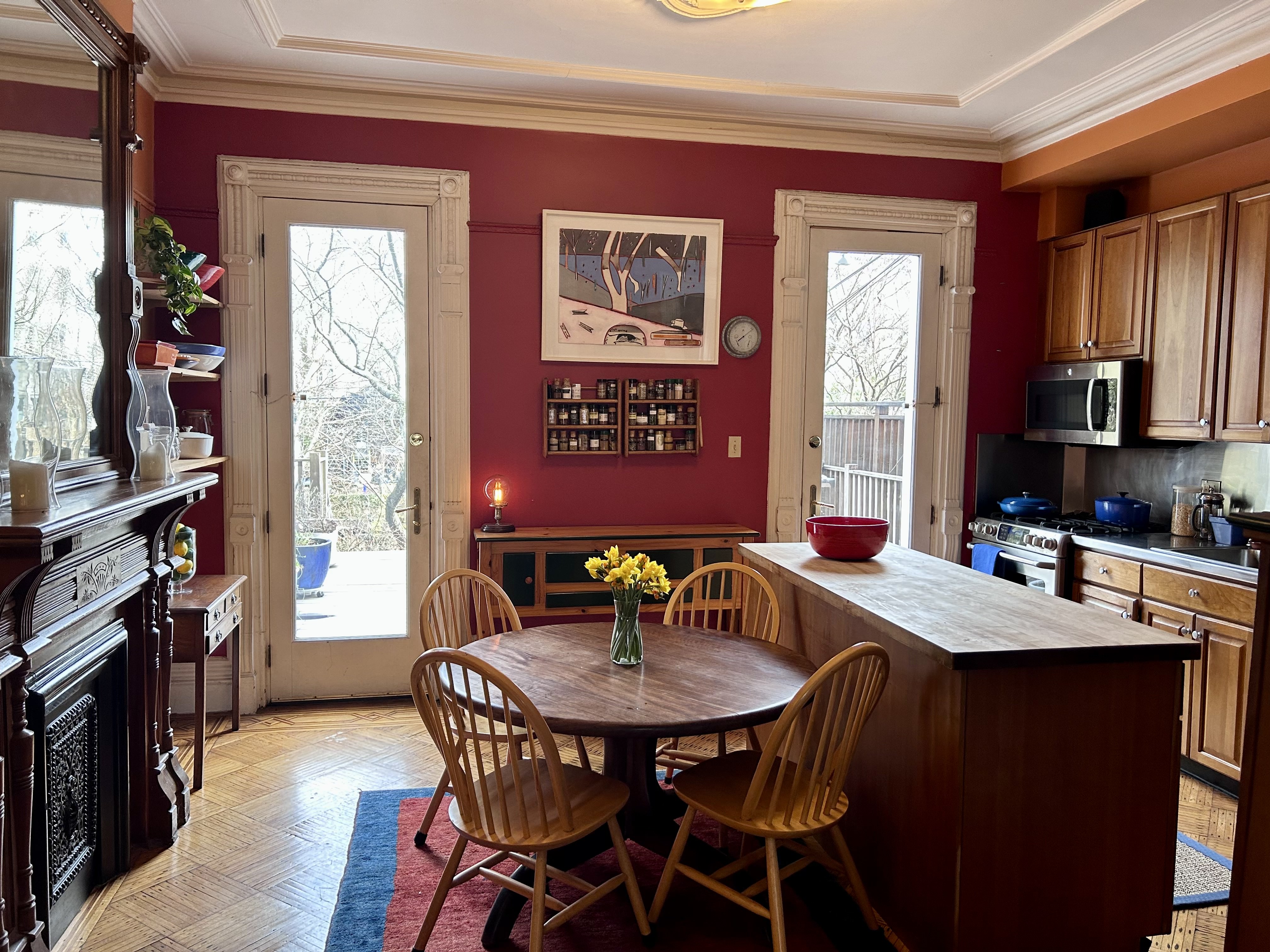 173 Garfield Place Brooklyn, NY 11215 - Photo 1 of 14 a view of a dining room with furniture and window