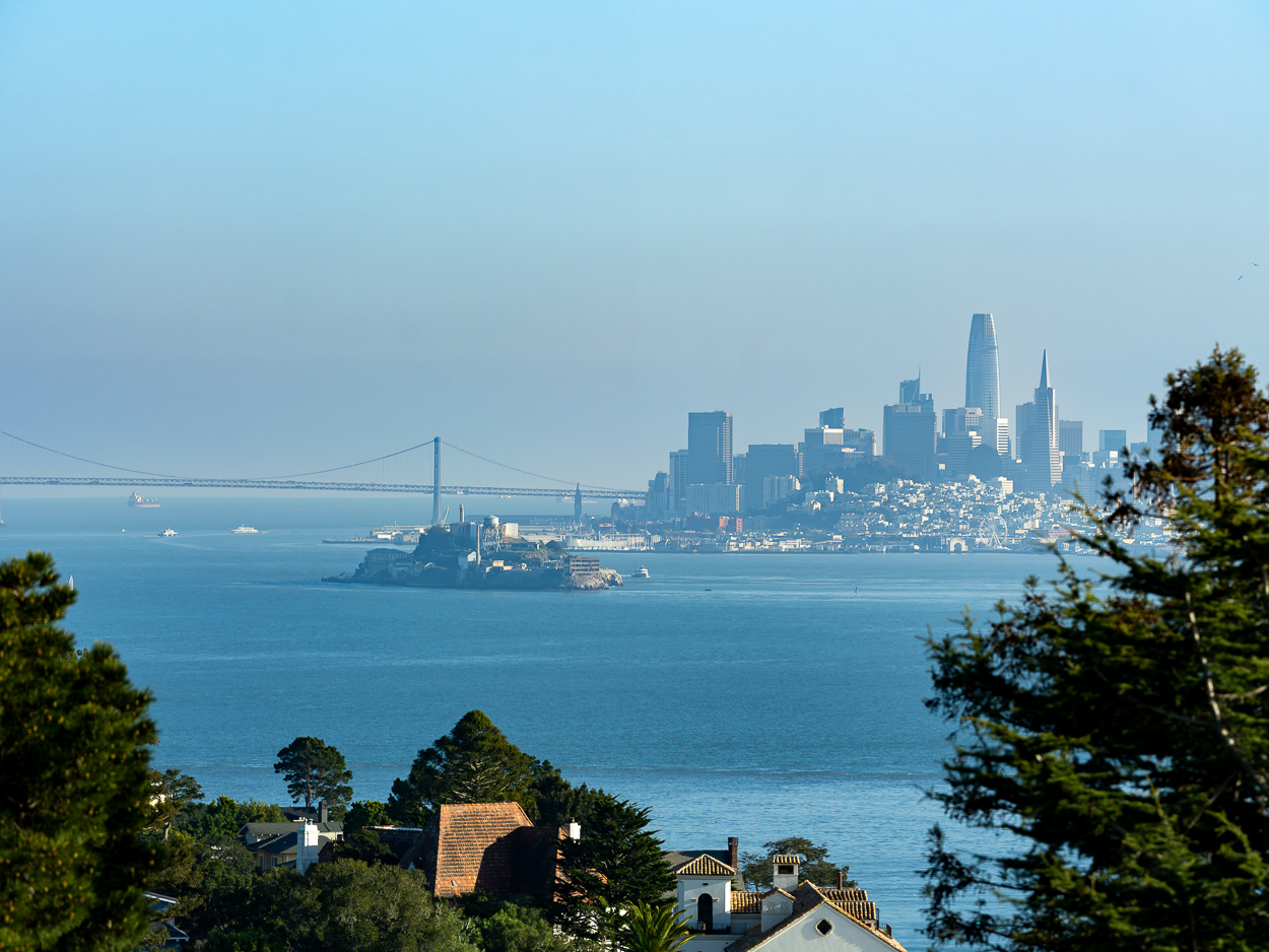 20 Crest Road Belvedere, CA 94920 - Photo 57 of 66 a view of a city with ocean