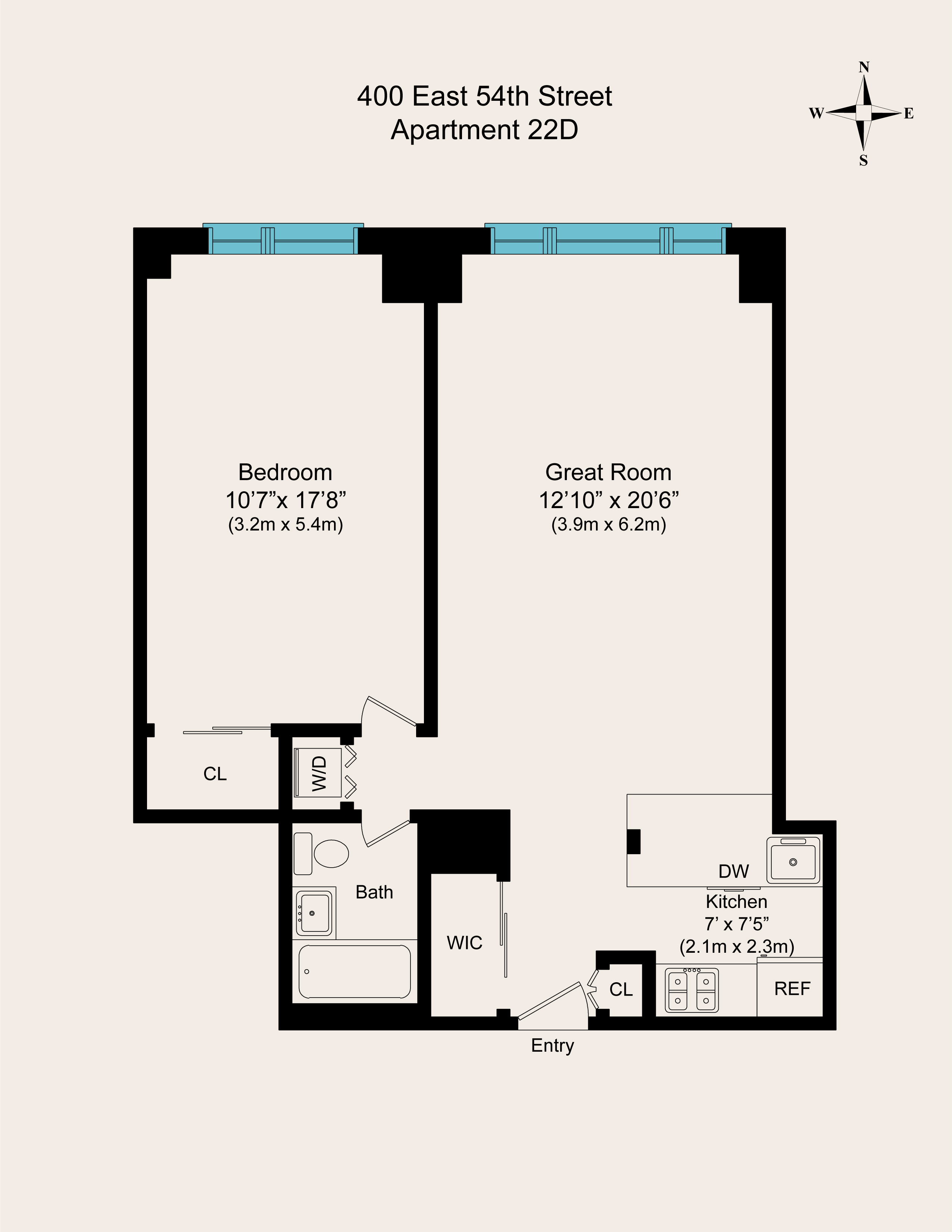 400 East 54th Street, Unit 22D Manhattan, NY 10022 - Photo 21 of 21 unknown