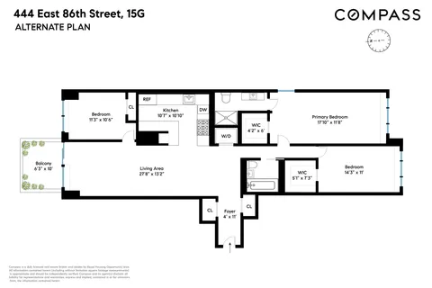 $1,799,500 | 444 East 86th Street, Unit 15G | Upper East Side