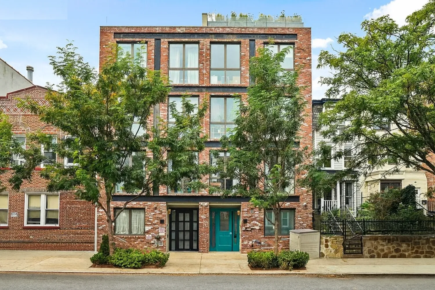 front view of a building