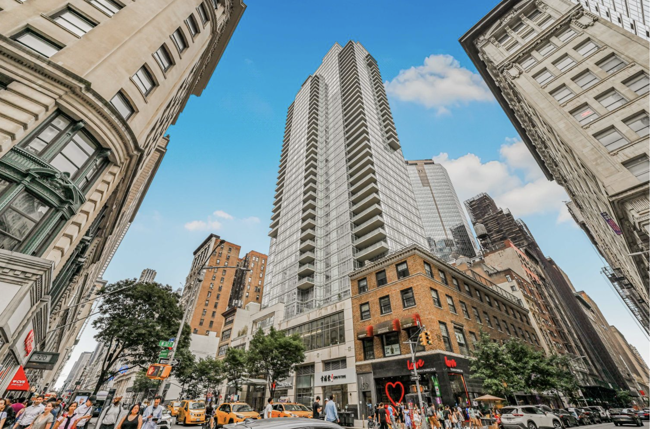 325 5th Avenue, Unit 16C Manhattan, NY 10016 - Photo 24 of 25 a view of a multi story buildings
