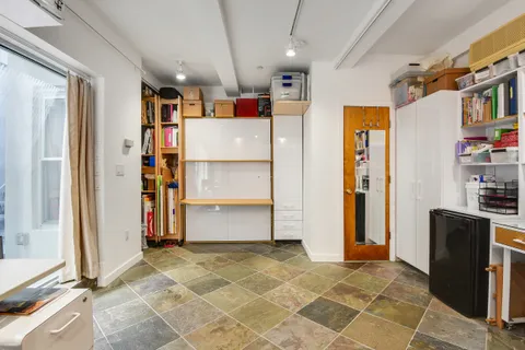 a view of a storage & utility room