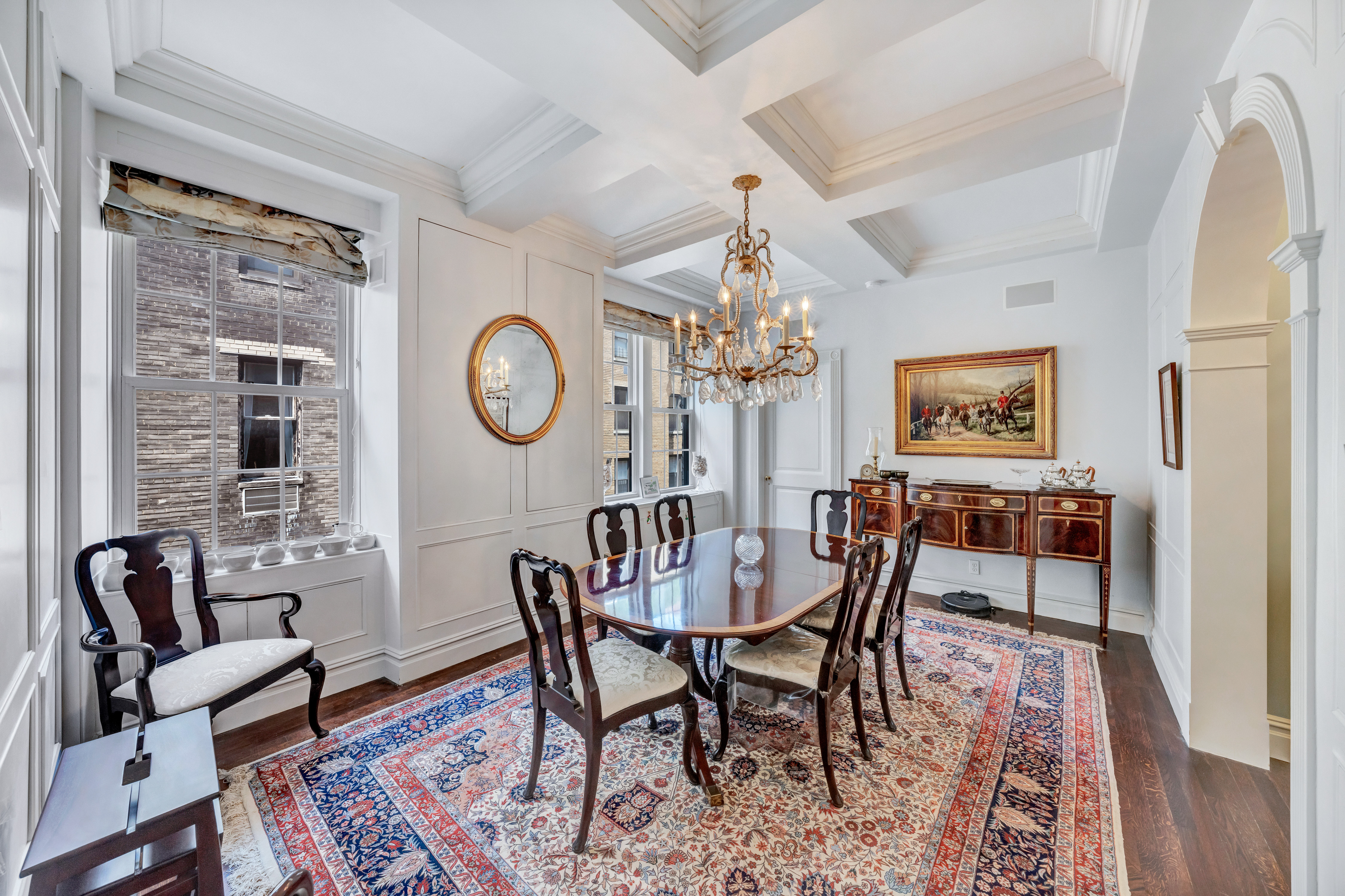 1060 Park Avenue, Unit 13G Manhattan, NY 10128 - Photo 4 of 11 a view of a dining room with furniture