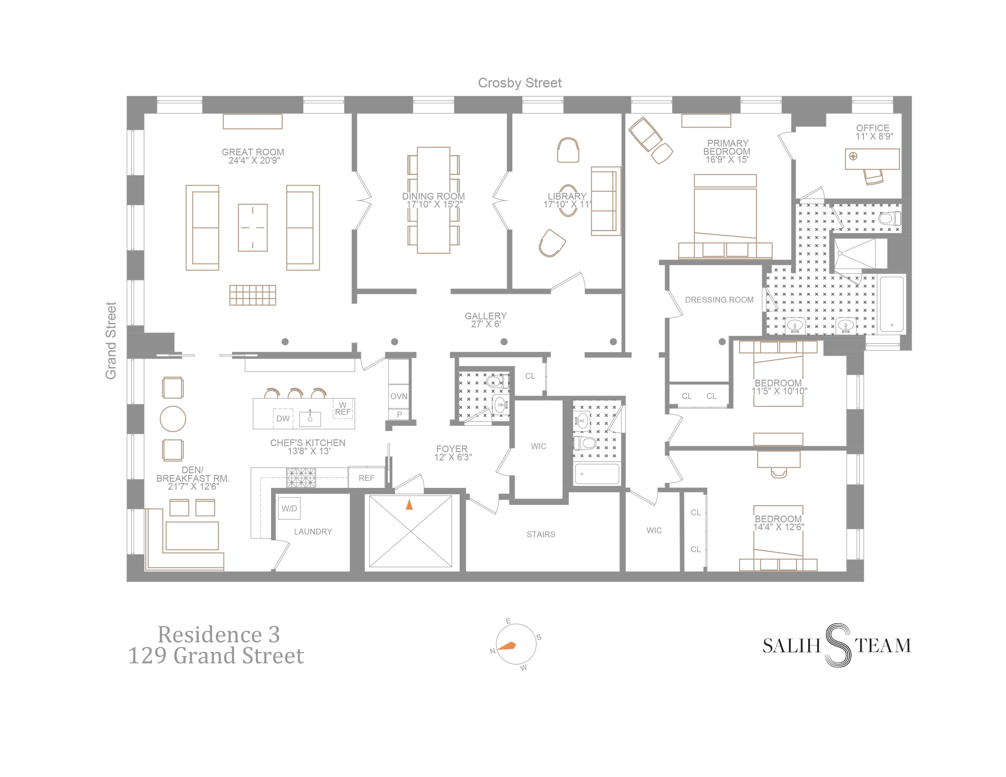 129 Grand Street, Unit 3 Manhattan, NY 10013 - Photo 16 of 16