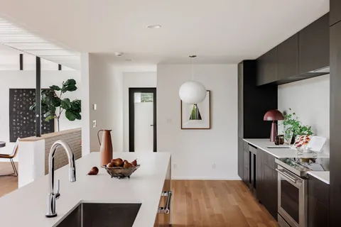 a bathroom with a sink and a toilet